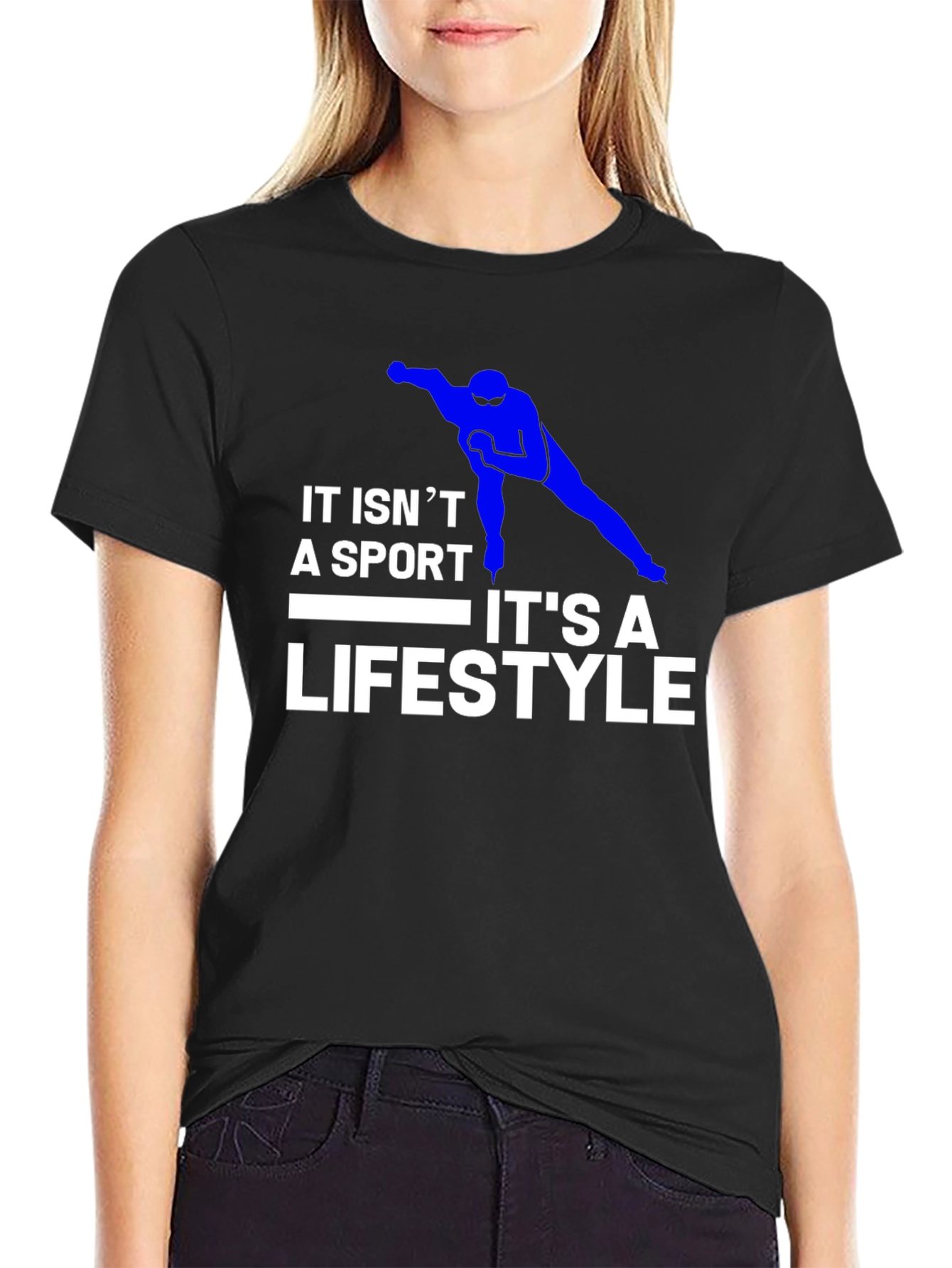 Its a Lifestyle Speed Skating T-Shirt