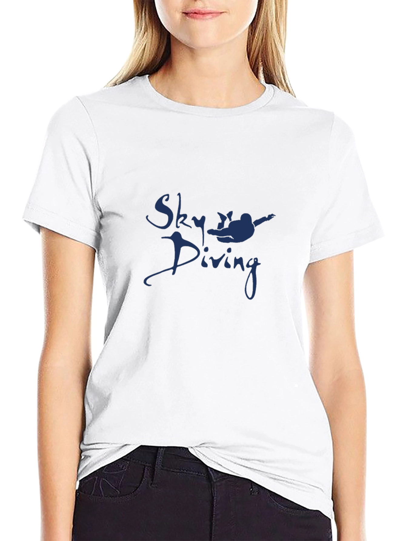 Sky Diving Graphic T-Shirt