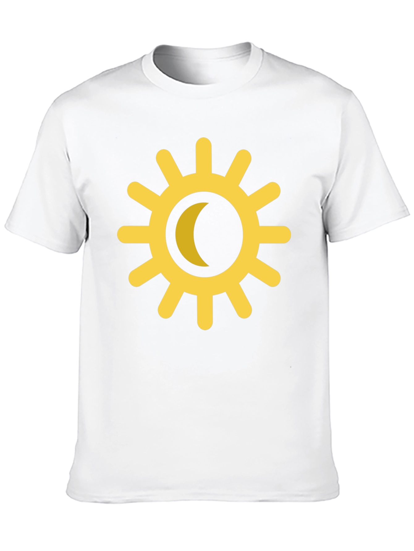 Sun & Moon Graphic Tee - Celestial Style