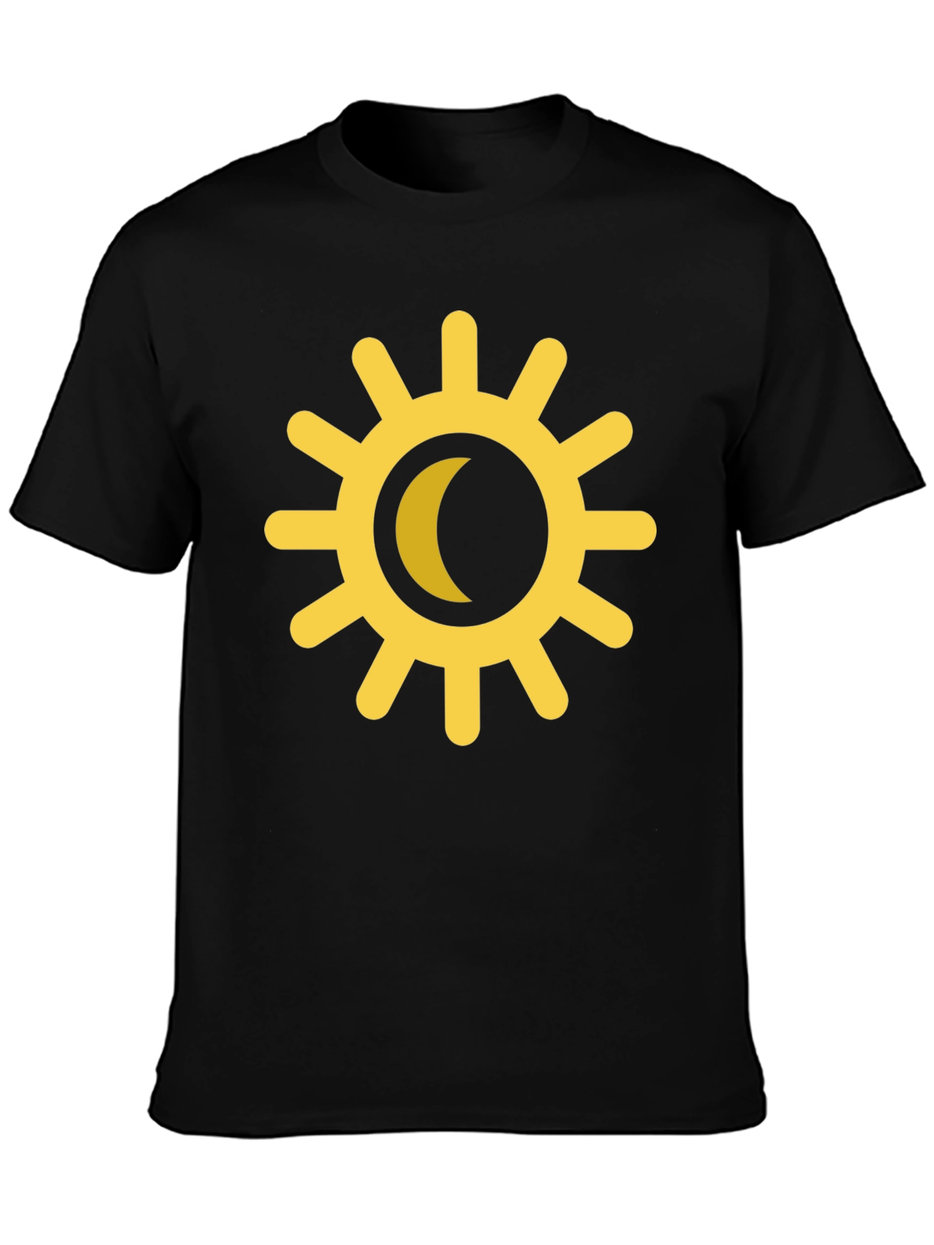 Sun & Moon Graphic Tee - Celestial Style