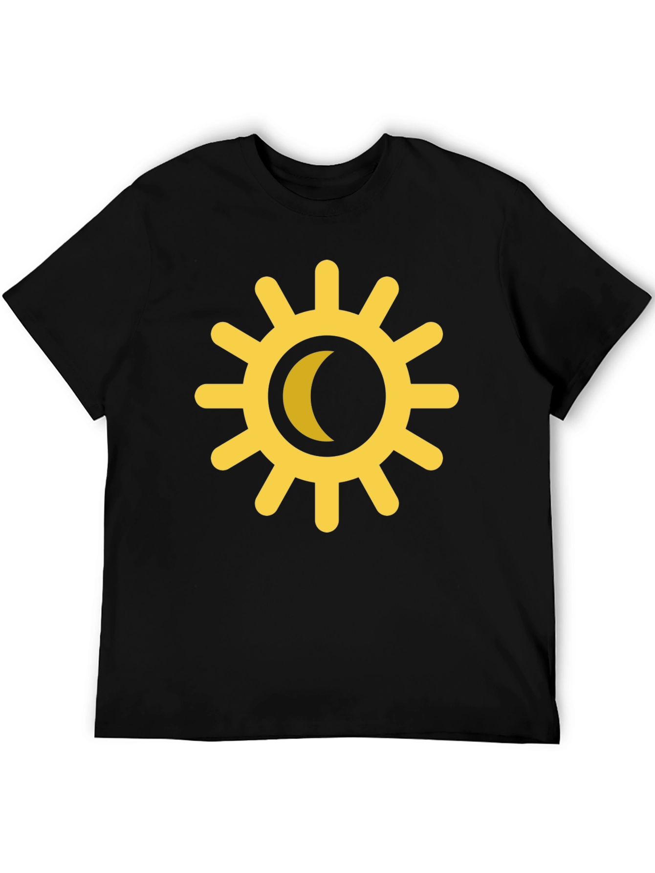 Sun & Moon Graphic Tee - Celestial Style