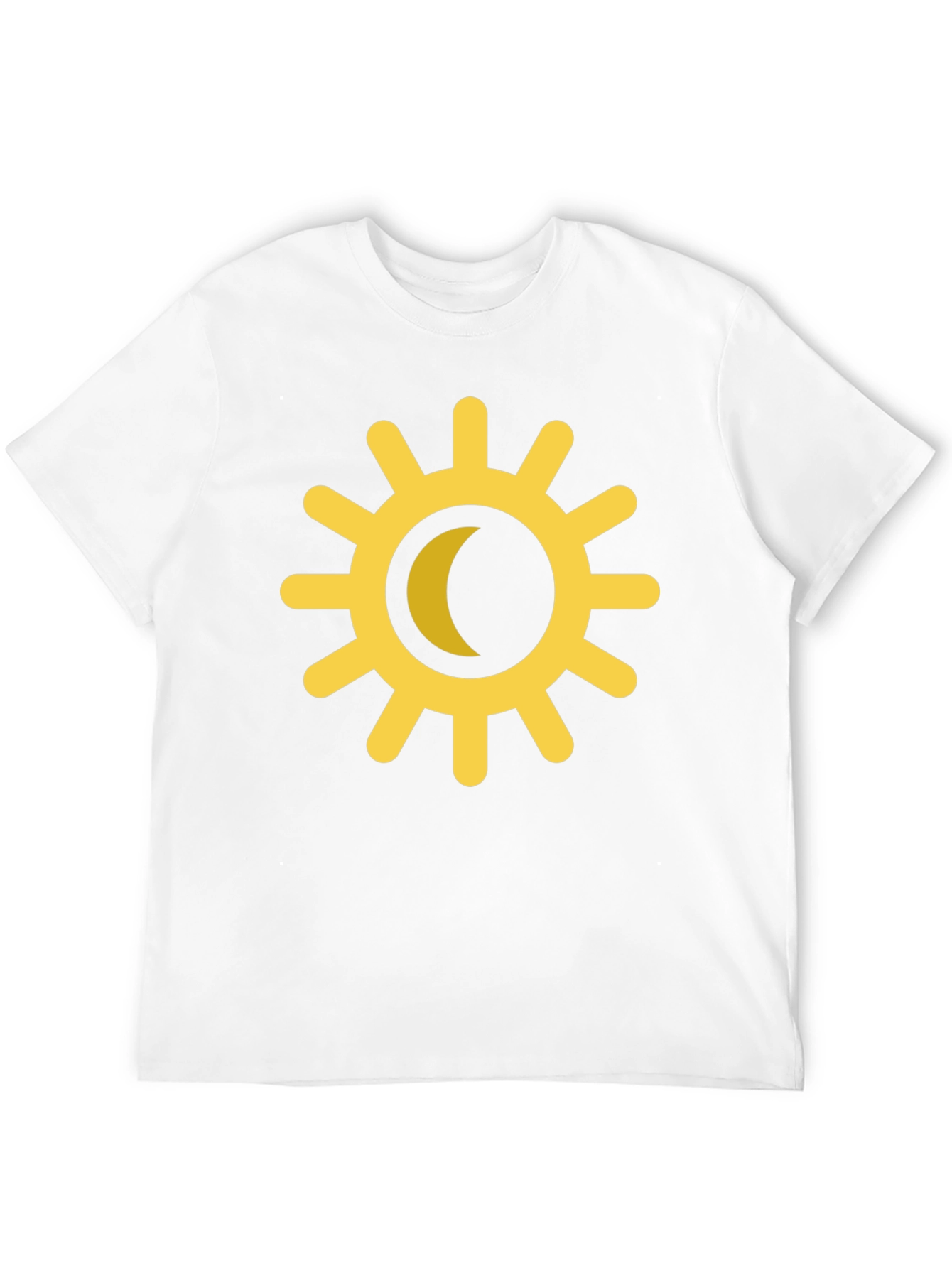 Sun & Moon Graphic Tee - Celestial Style