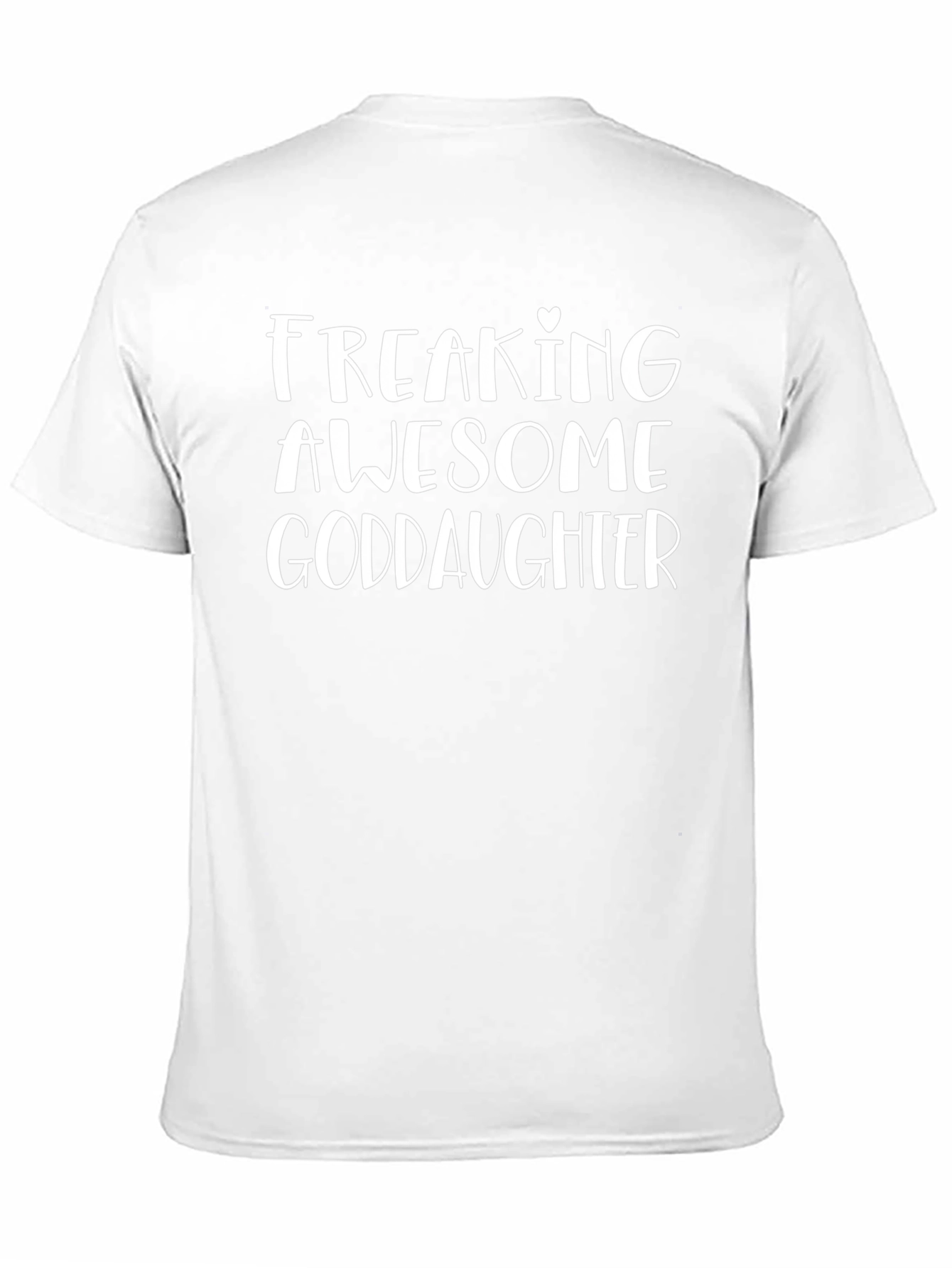 Freaking Awesome Goddaughter Black T-Shirt