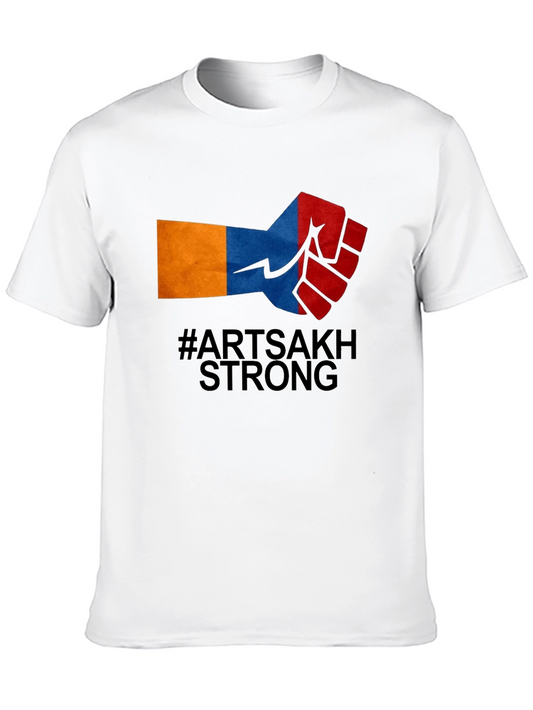 Artsakh Strong Graphic Tee - Black