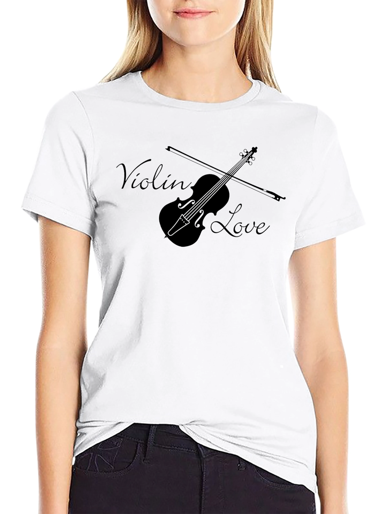 Violin Love T-Shirt - Musicians Tee