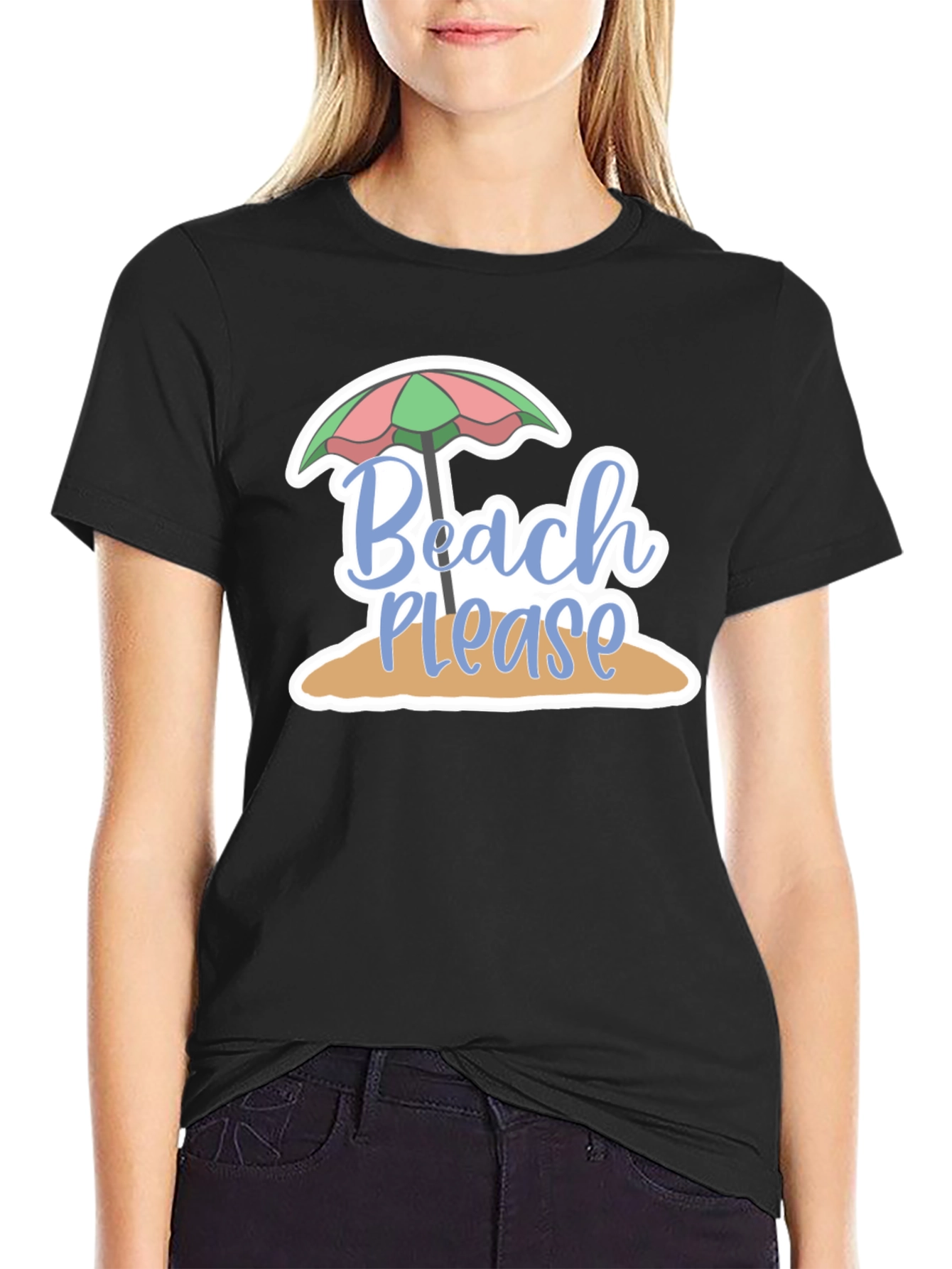 Beach Please Graphic Tee