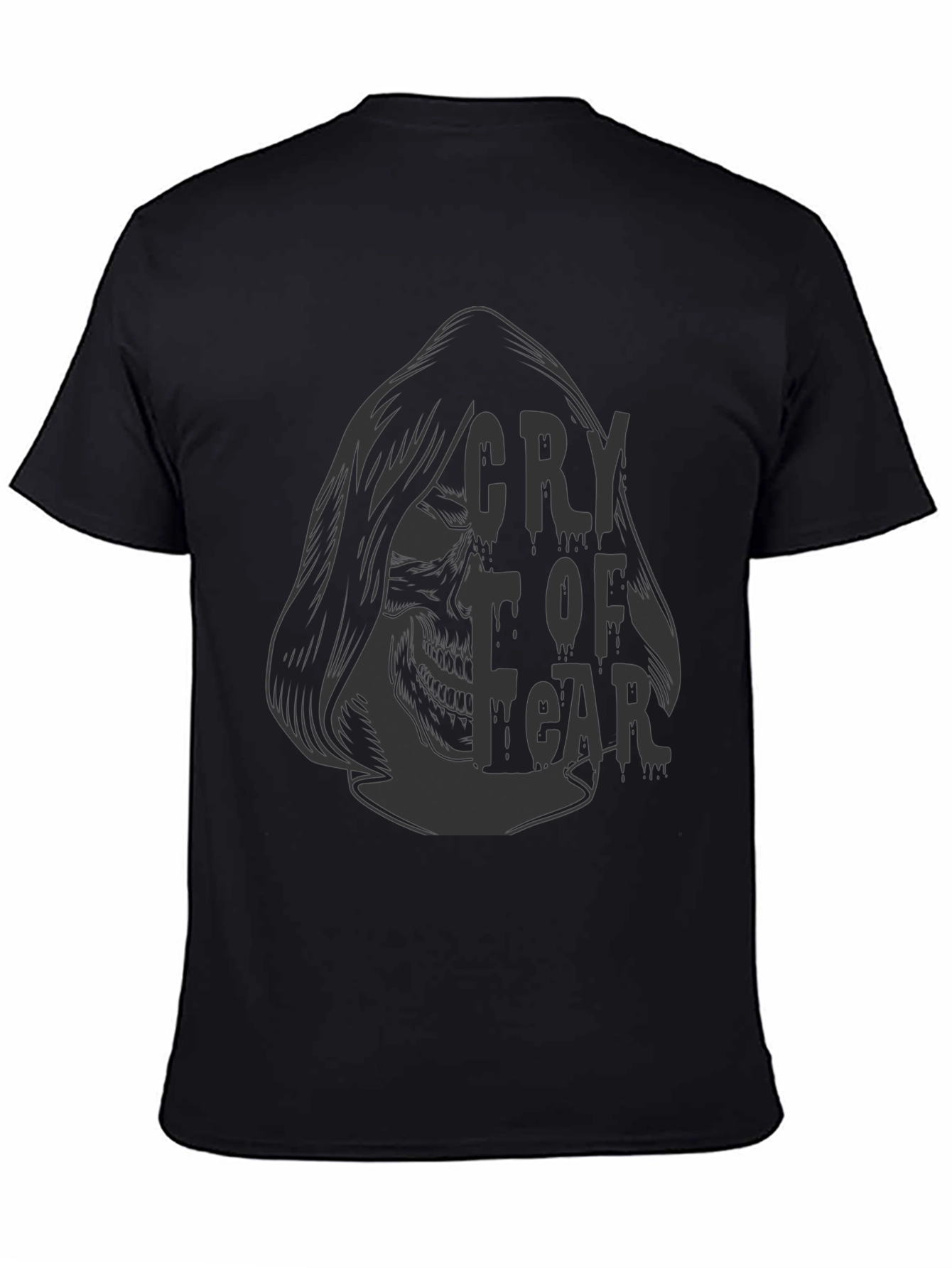 Cry of Fear Skull Graphic Tee - Black