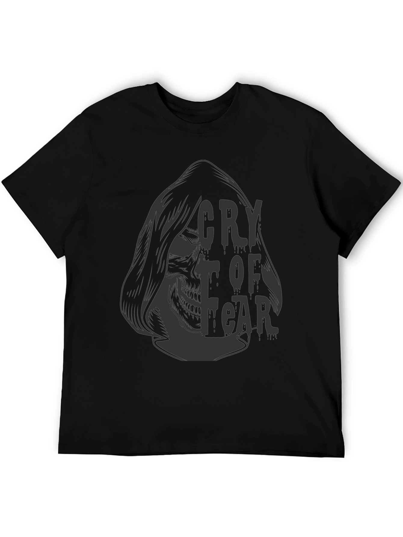 Cry of Fear Skull Graphic Tee - Black