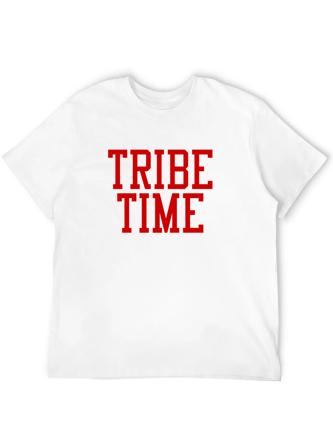 Tribe Time Black Graphic Tee