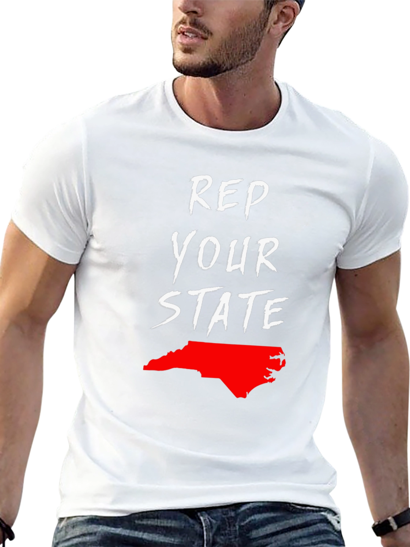 Rep Your State T-Shirt - North Carolina Pride