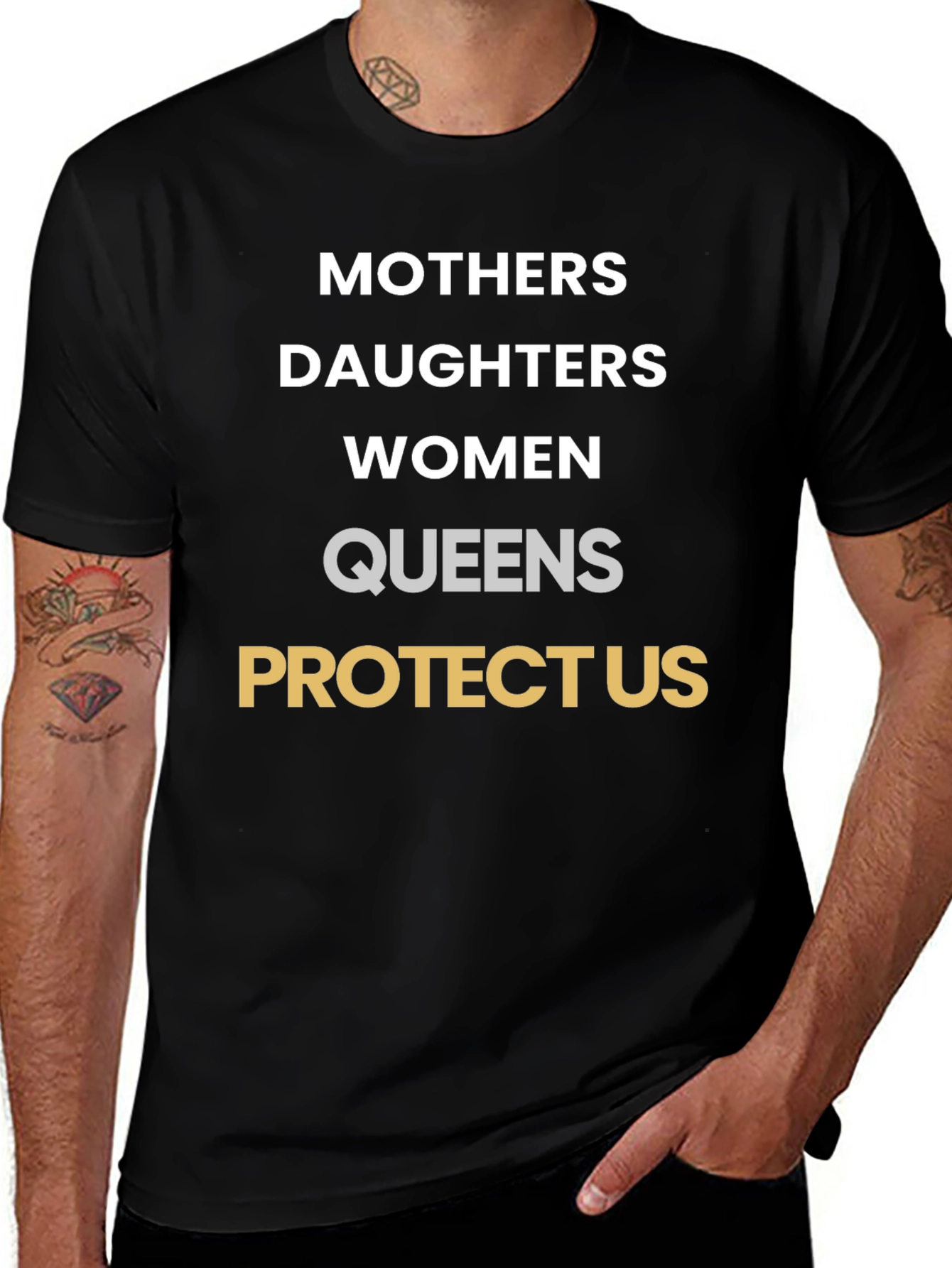Mothers Daughters Women Queens Protect Us T-Shirt