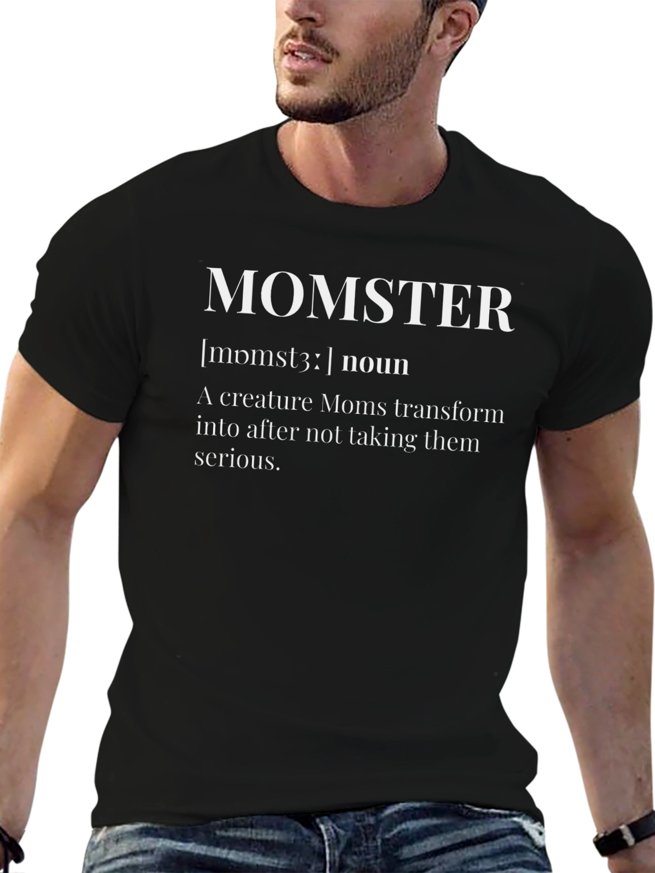Momster Definition Graphic Tee - Funny Mom T-Shirt