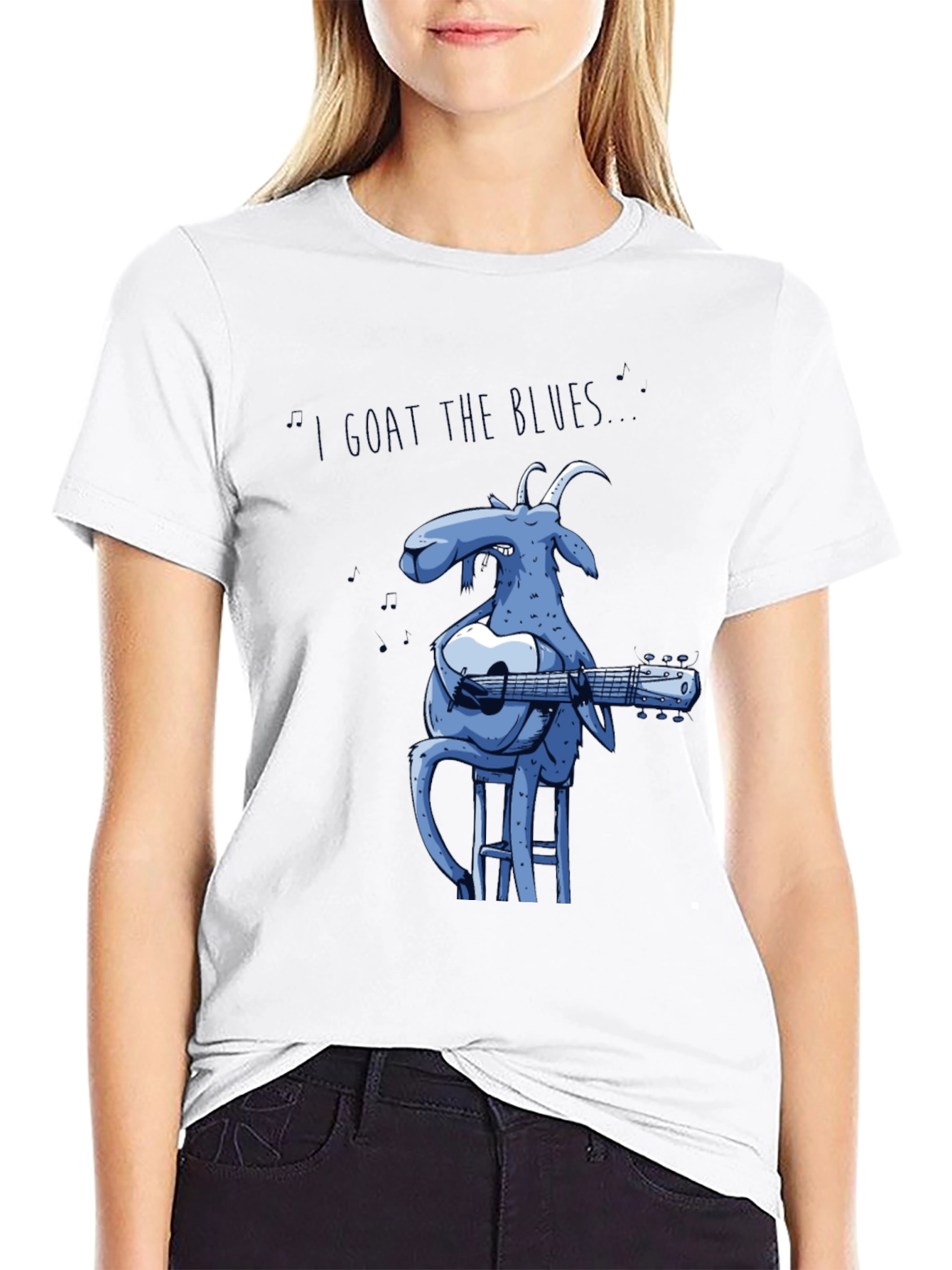 I Goat the Blues T-Shirt - Funny Musician Tee