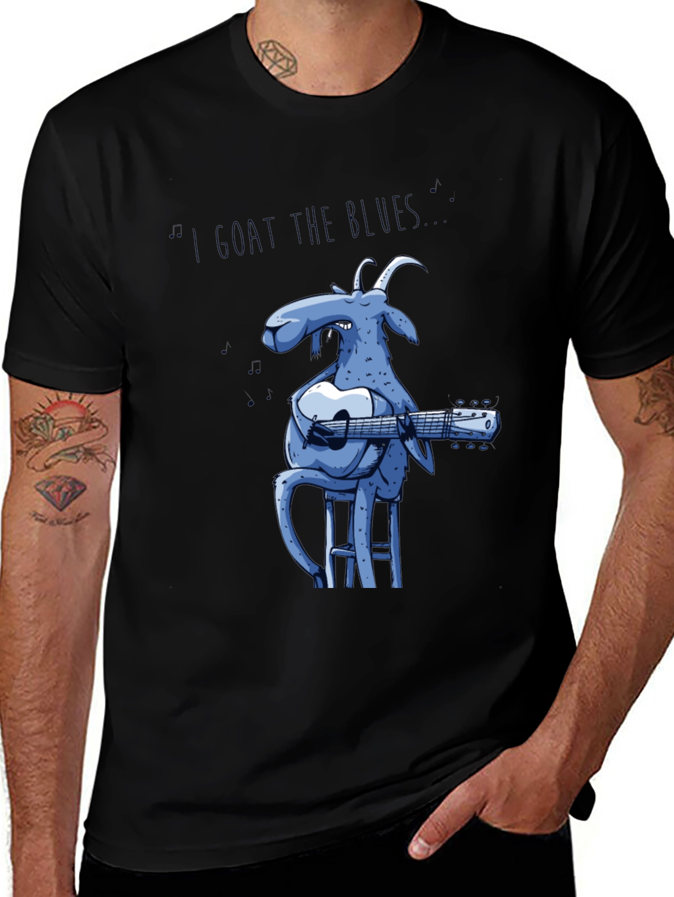 I Goat the Blues T-Shirt - Funny Musician Tee