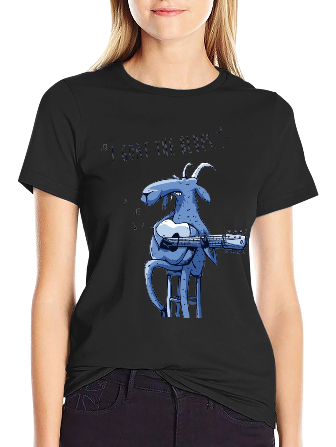I Goat the Blues T-Shirt - Funny Musician Tee