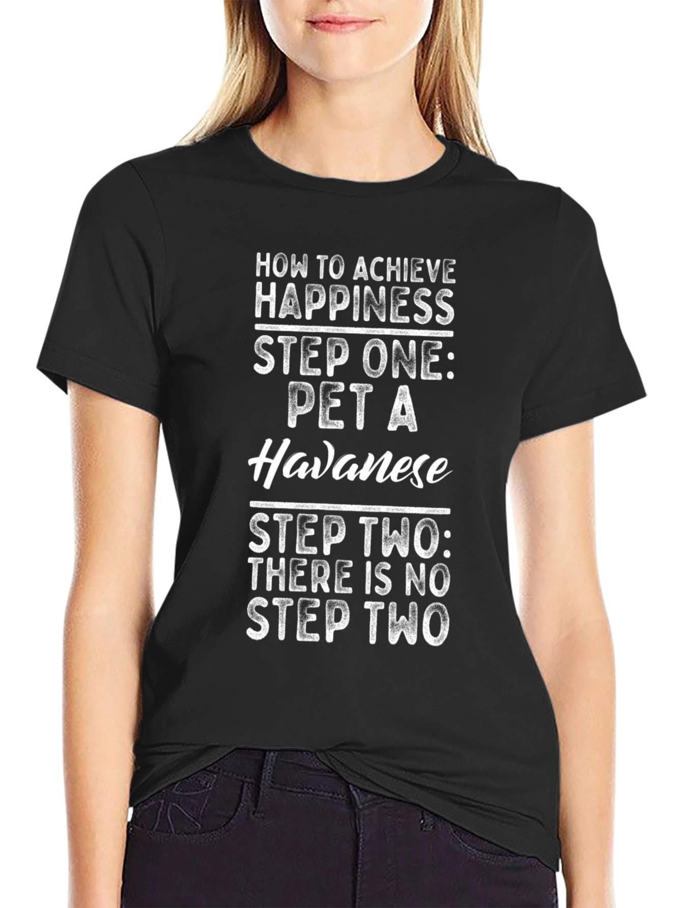 Havanese Happiness T-Shirt - Funny Dog Lover Tee