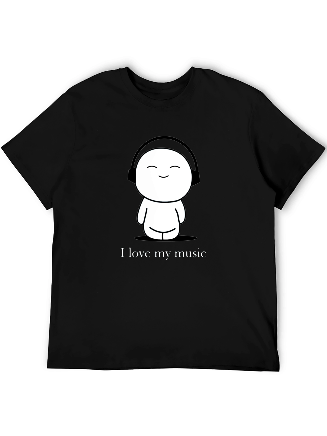 I Love My Music Graphic Tee
