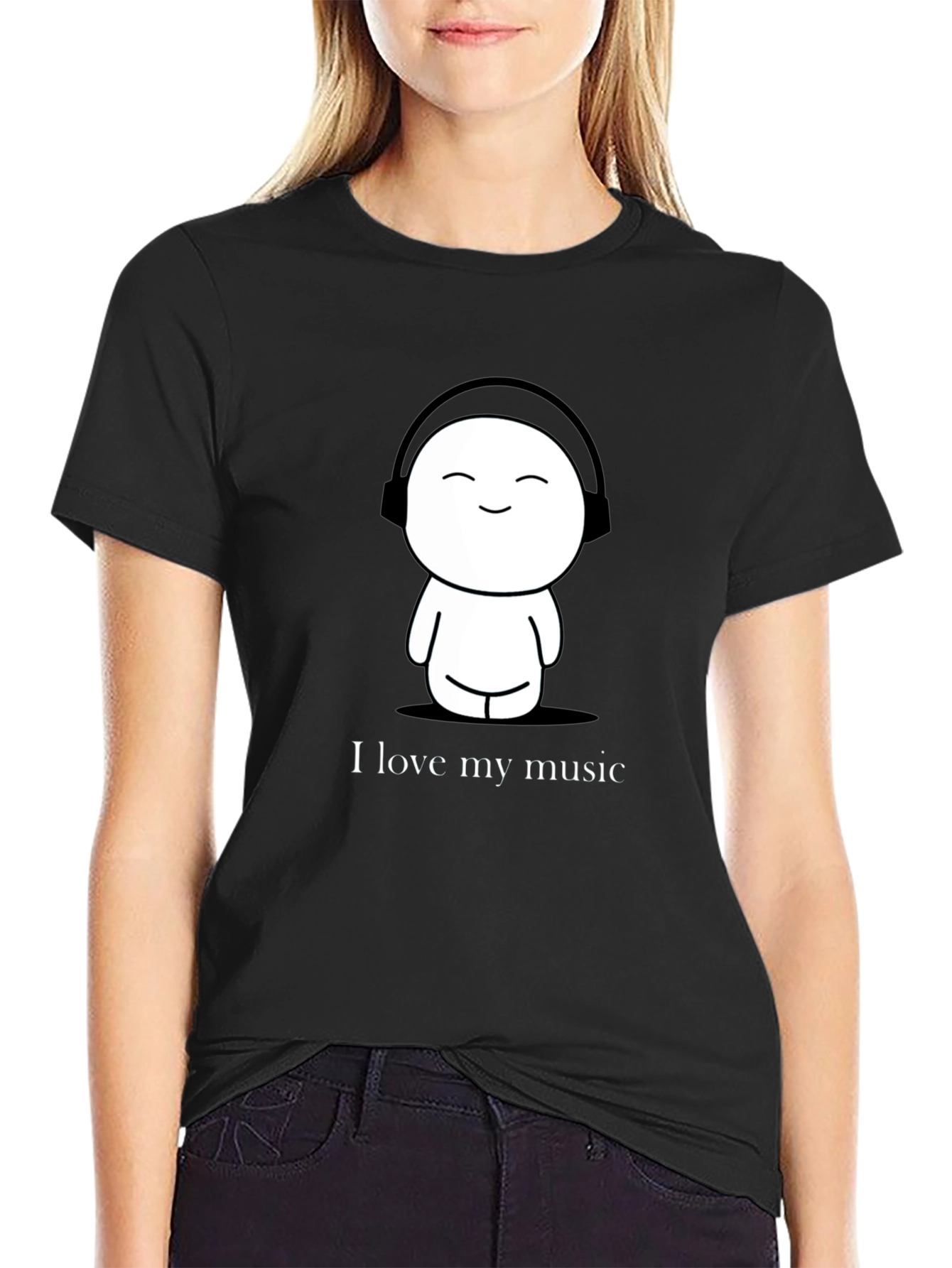 I Love My Music Graphic Tee