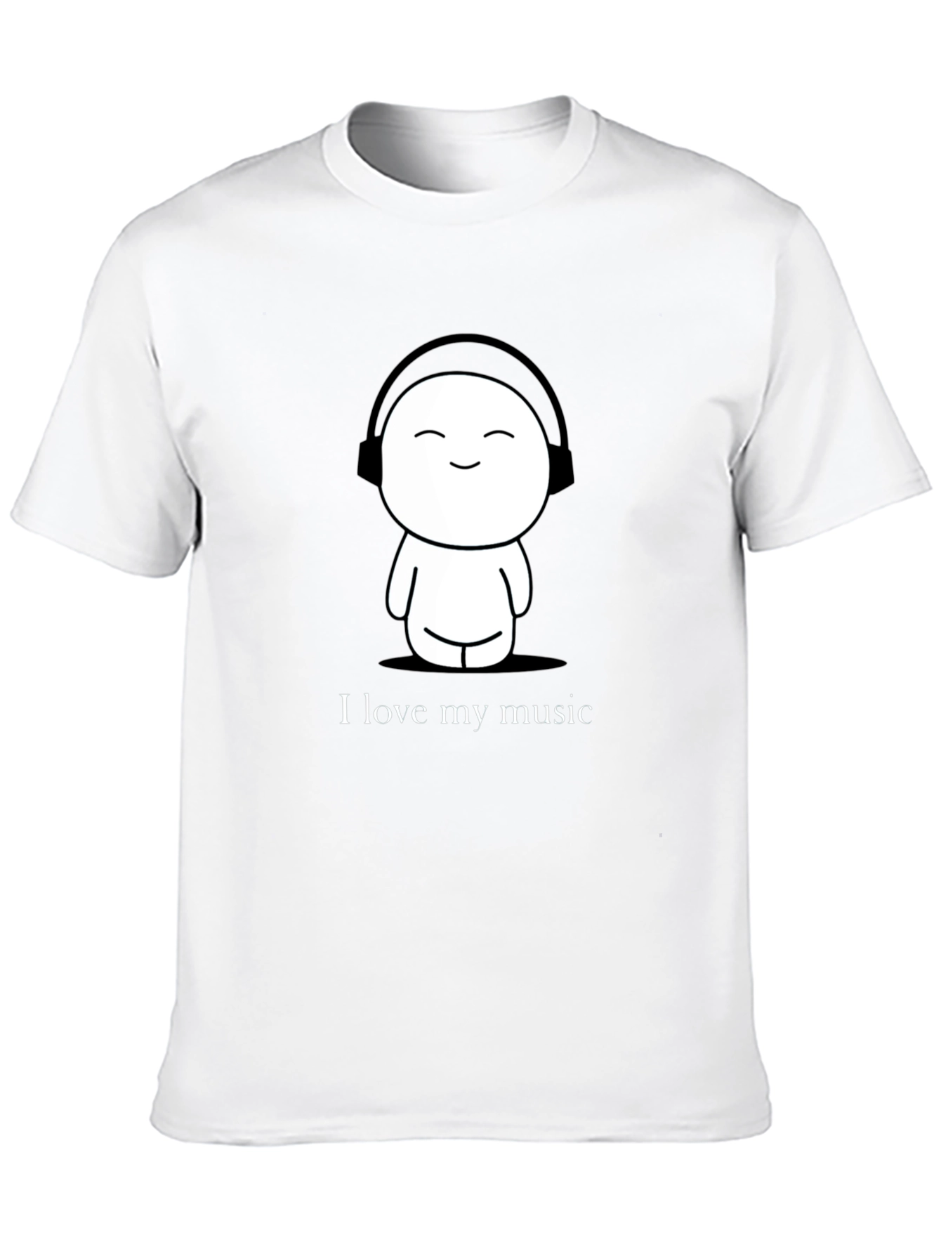 I Love My Music Graphic Tee