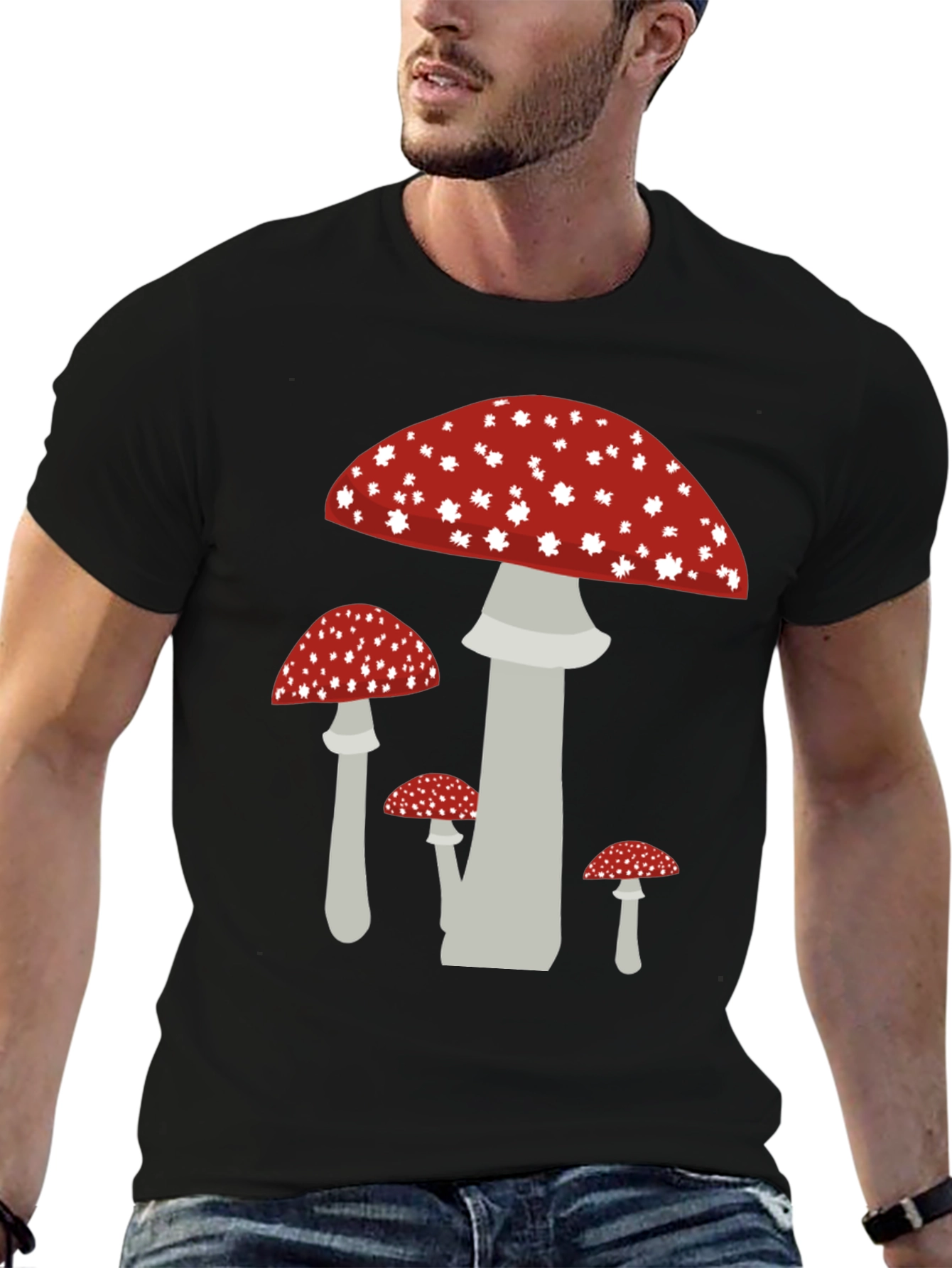 Mushroom Graphic Tee