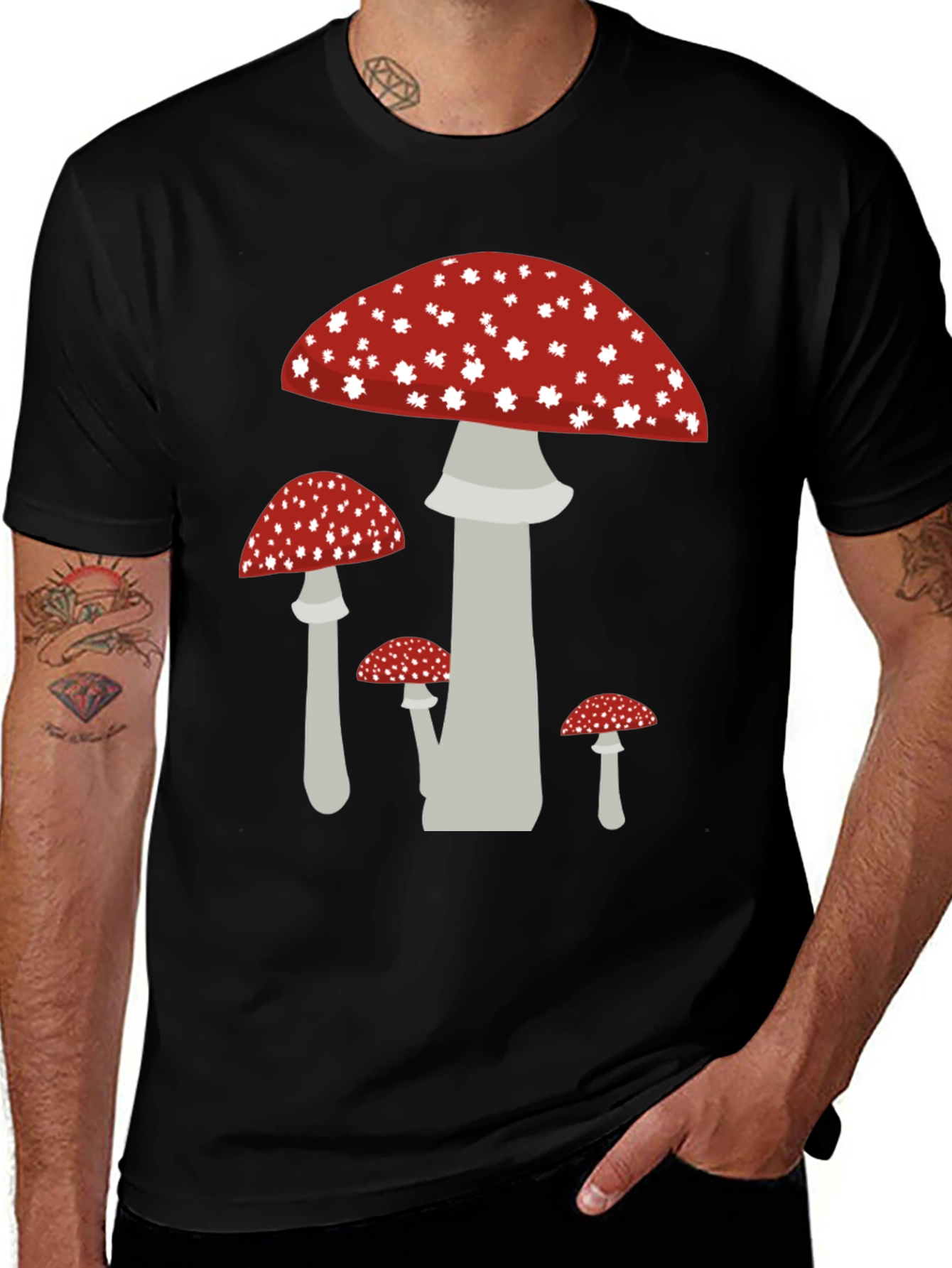 Mushroom Graphic Tee