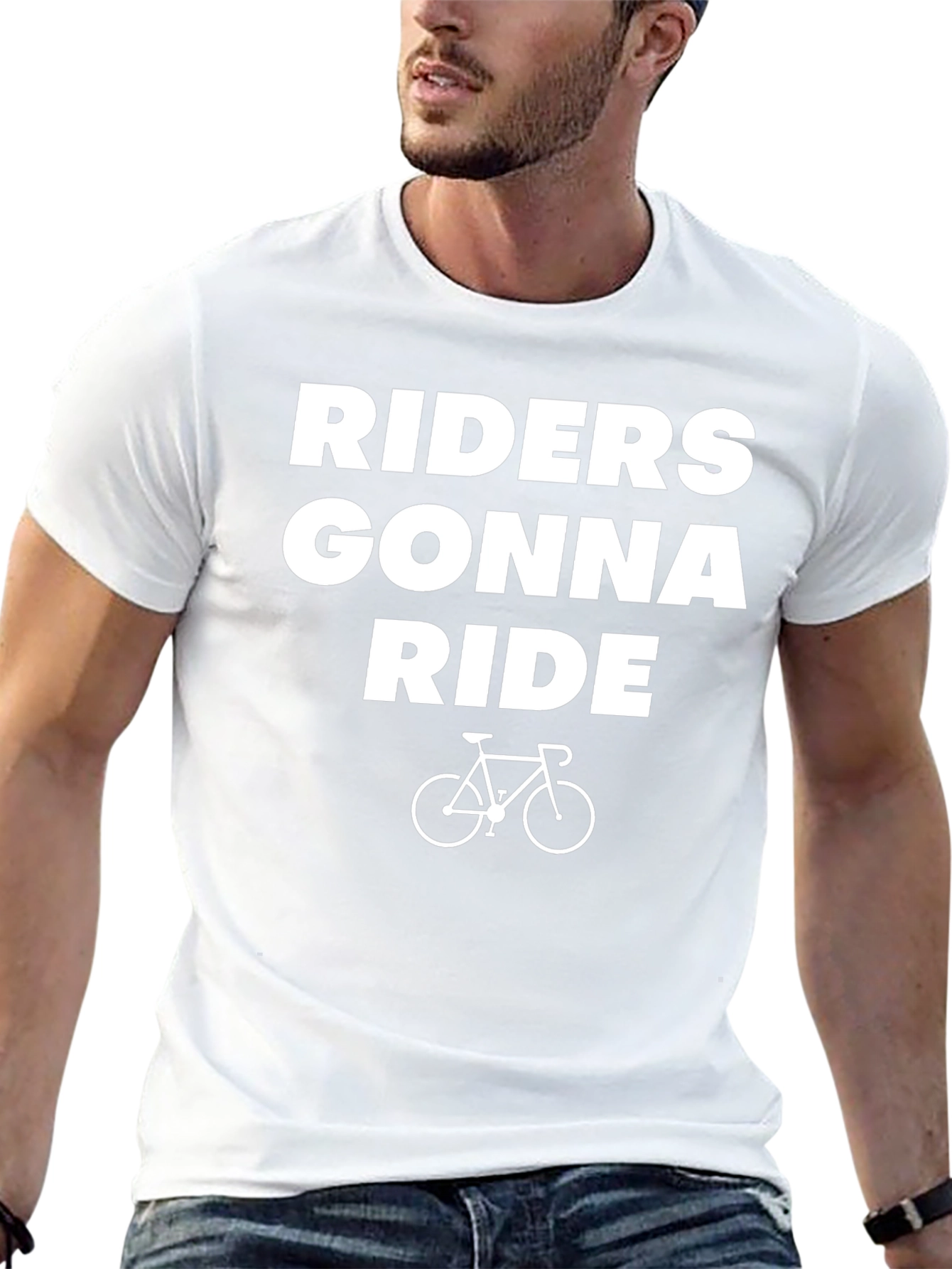 Riders Gonna Ride T-Shirt - Cycling Enthusiast Tee