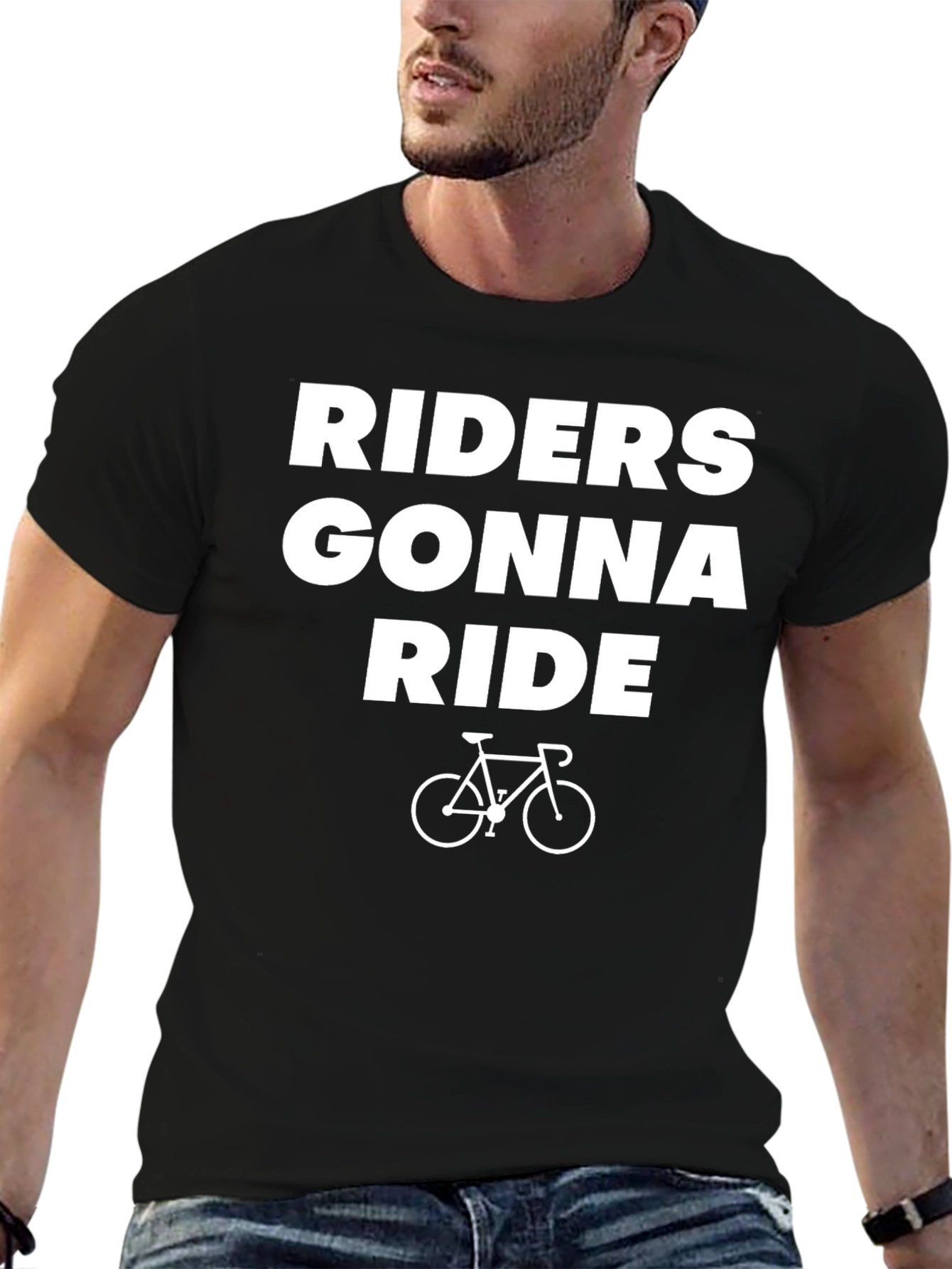 Riders Gonna Ride T-Shirt - Cycling Enthusiast Tee