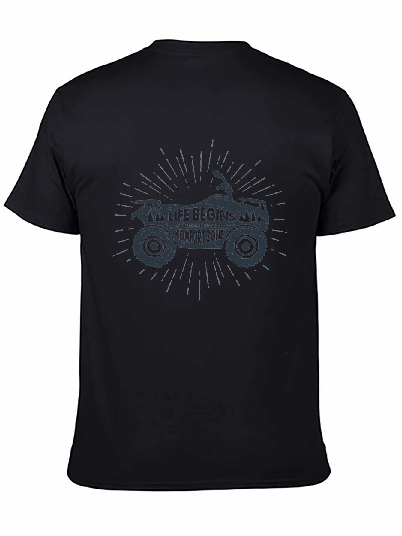 Life Begins T-Shirt - Comfort Zone ATV Design