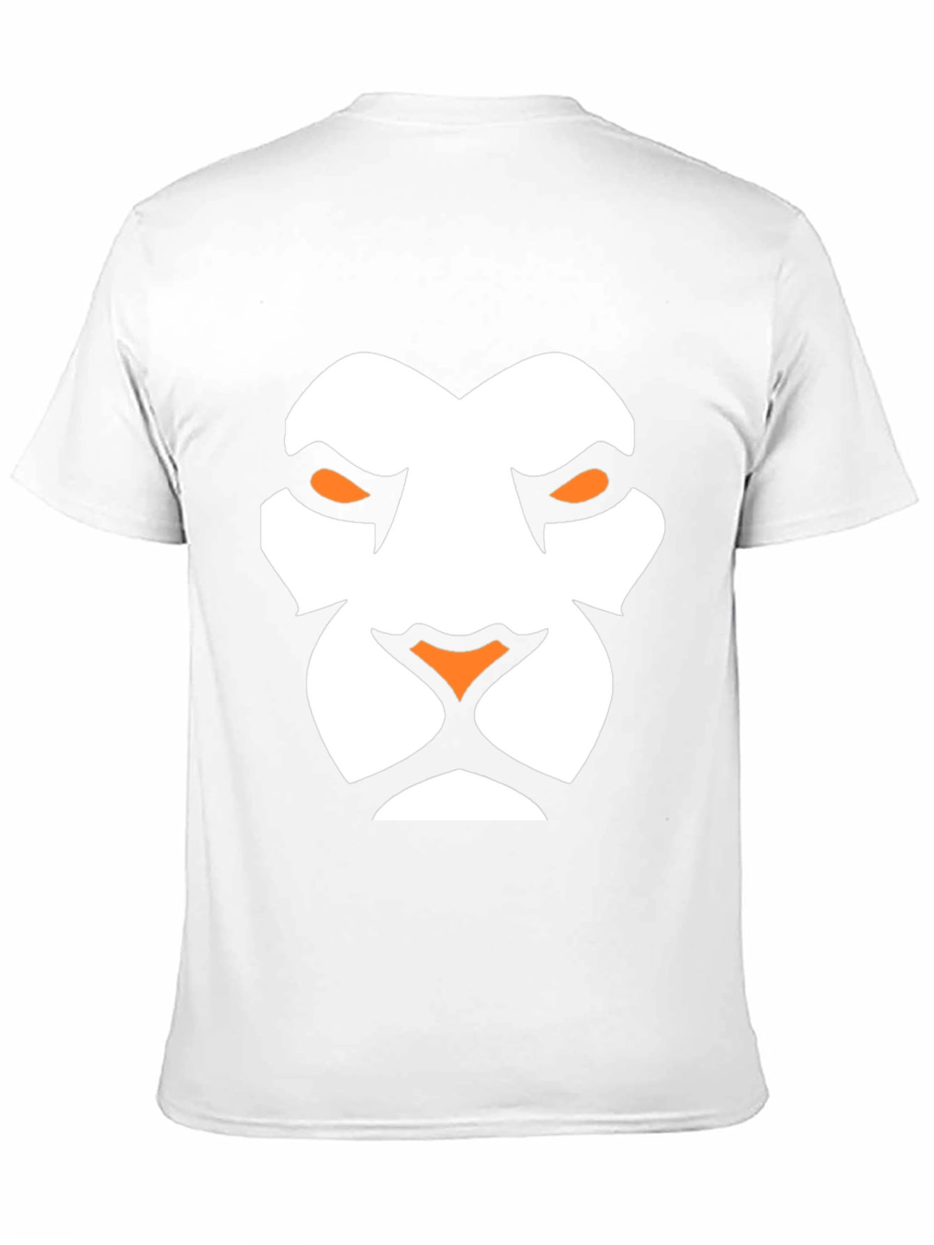 Lion Face Graphic Tee - Black