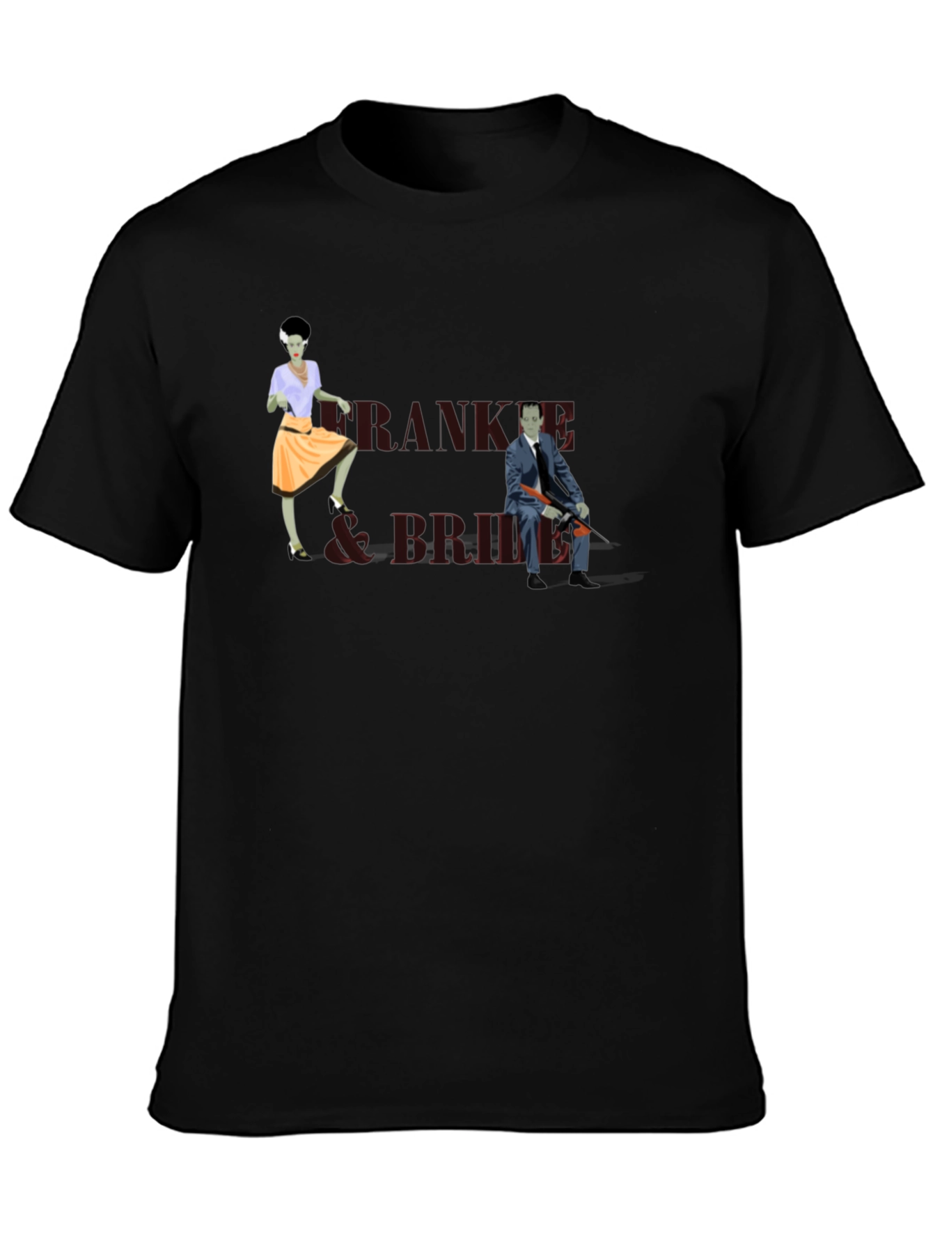 Frankie and Bride Graphic T-Shirt