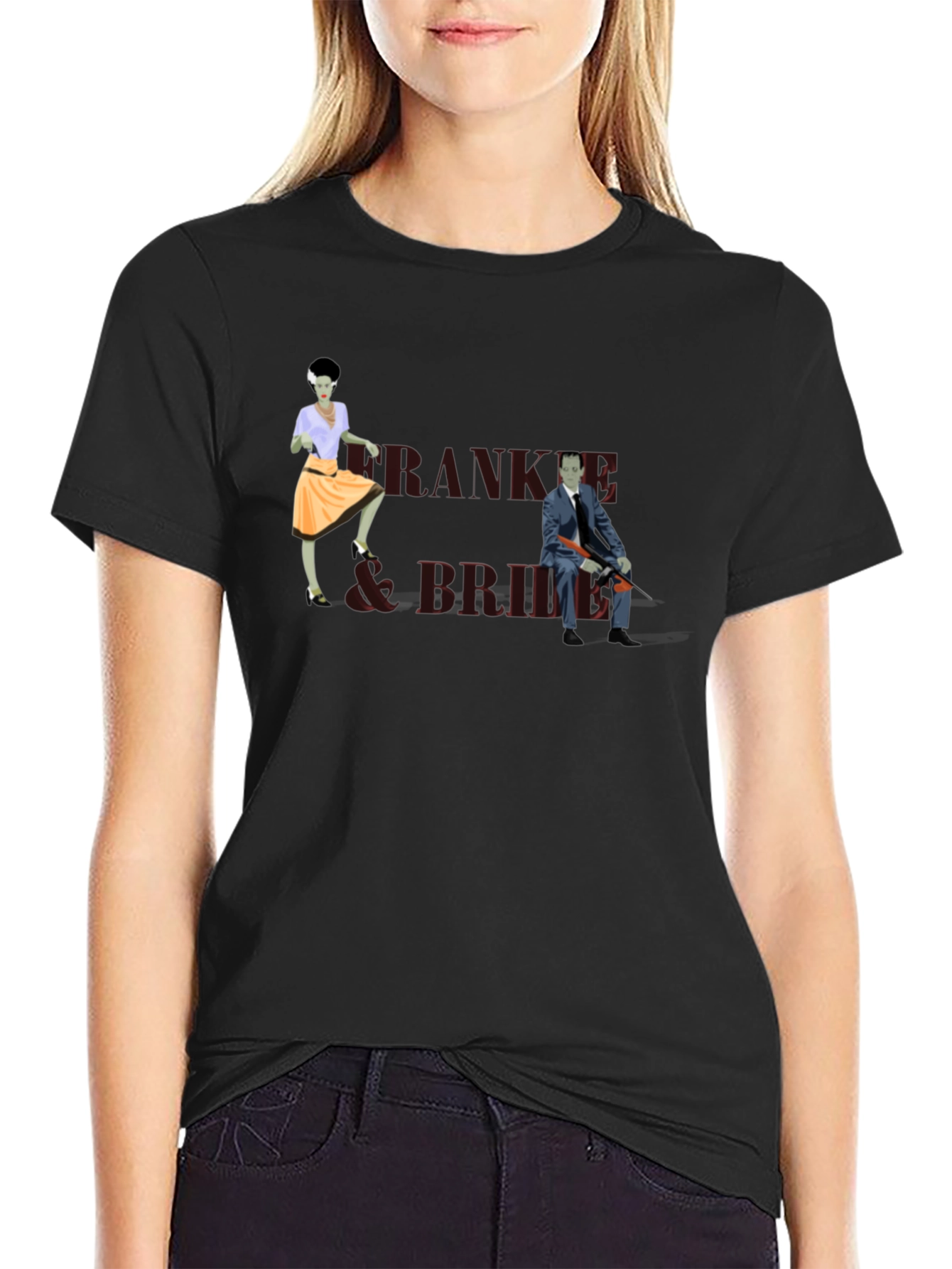 Frankie and Bride Graphic T-Shirt