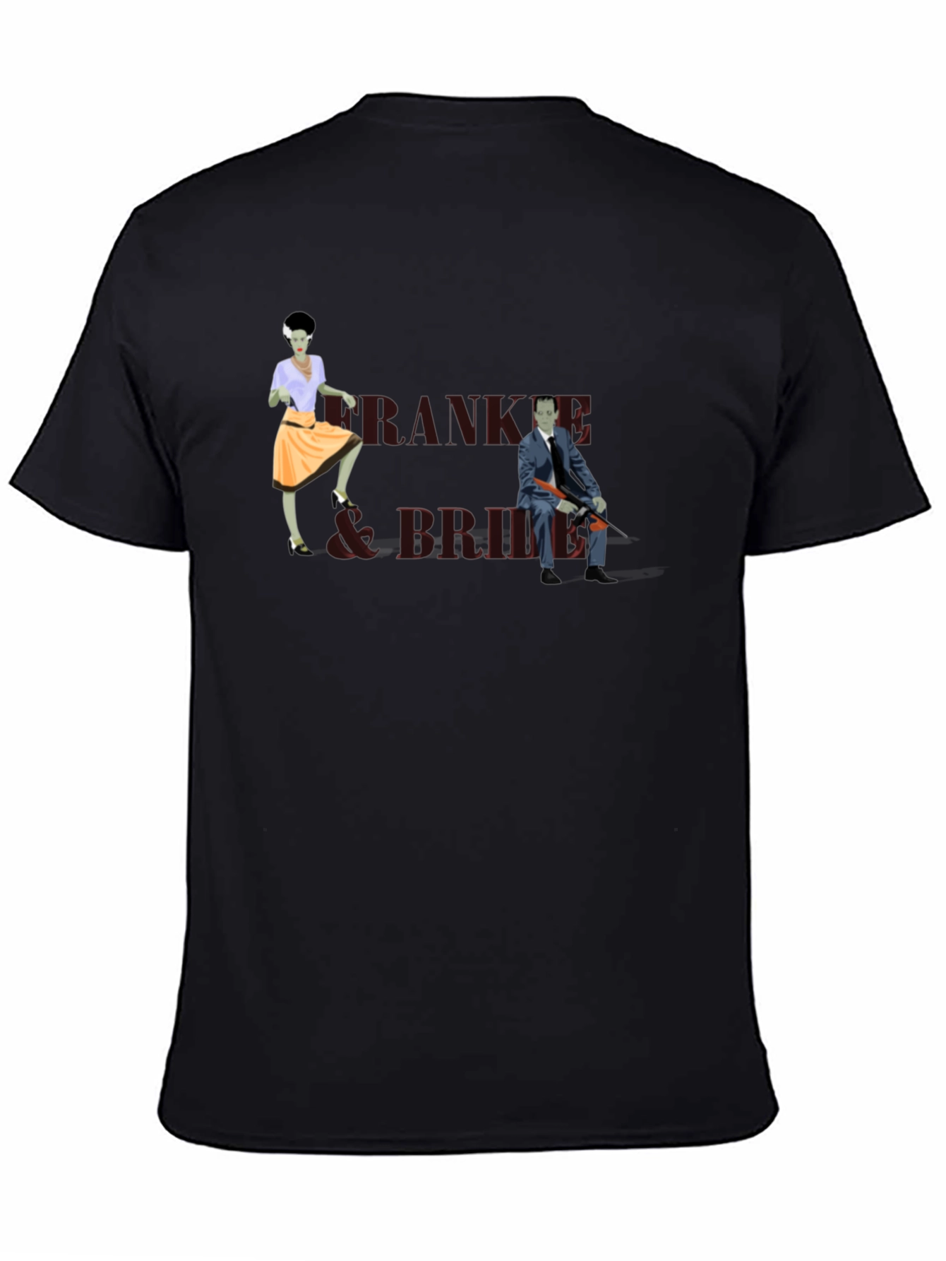 Frankie and Bride Graphic T-Shirt