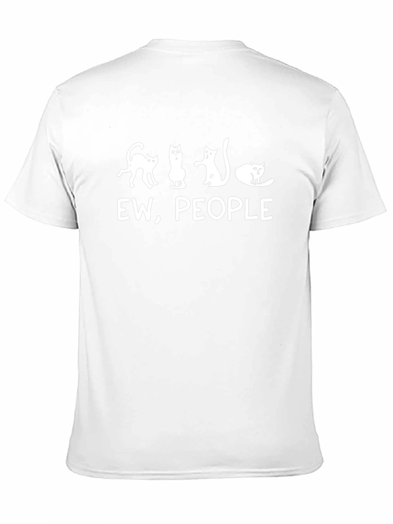 Ew People Cat Graphic T-Shirt