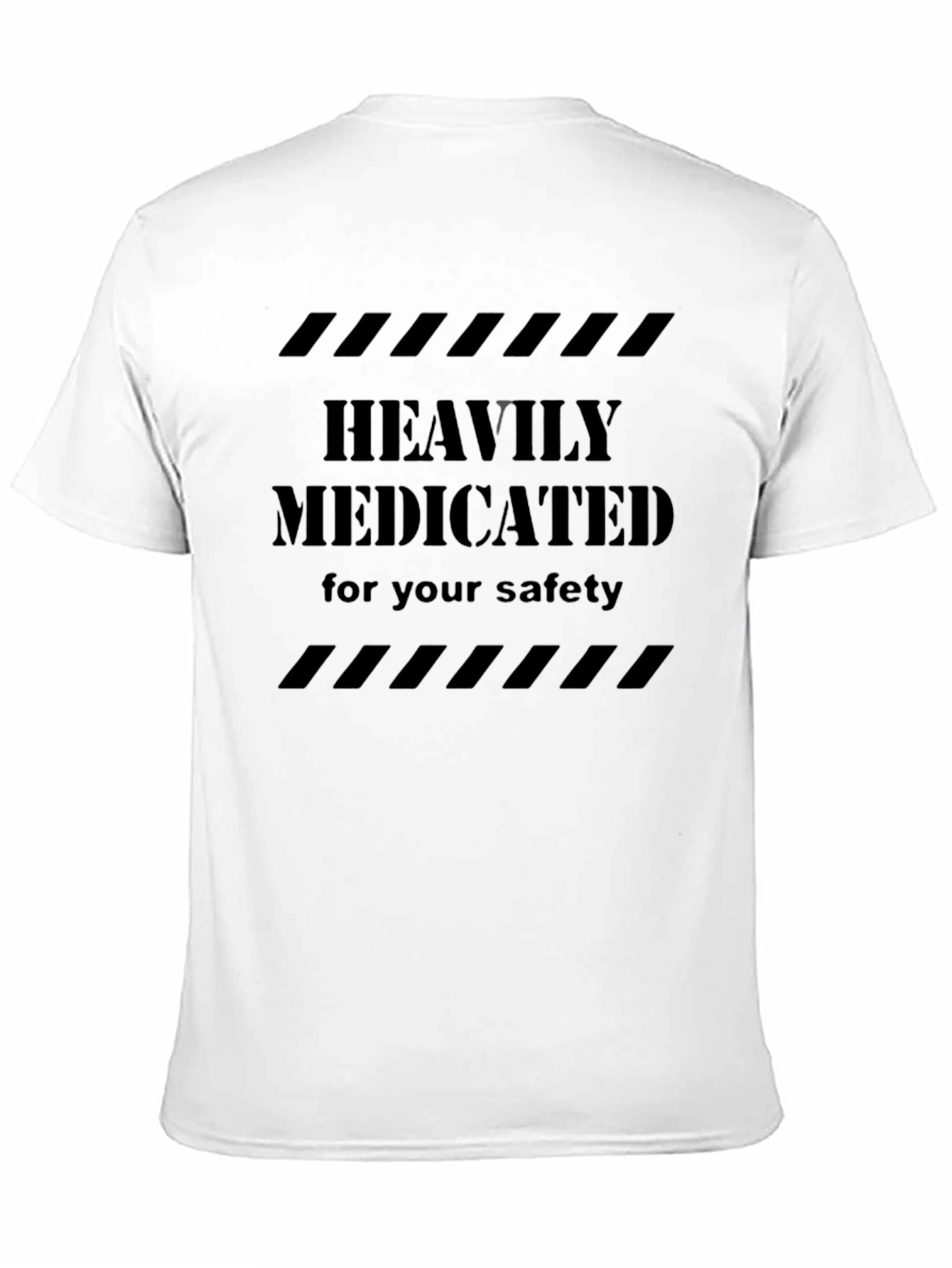 Heavily Medicated Safety T-Shirt - Black