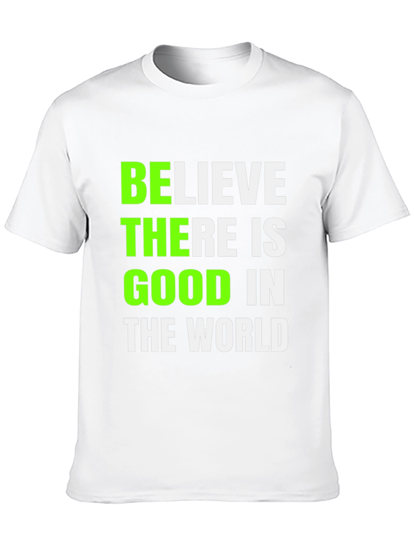 Believe There is Good Graphic Tee - Black