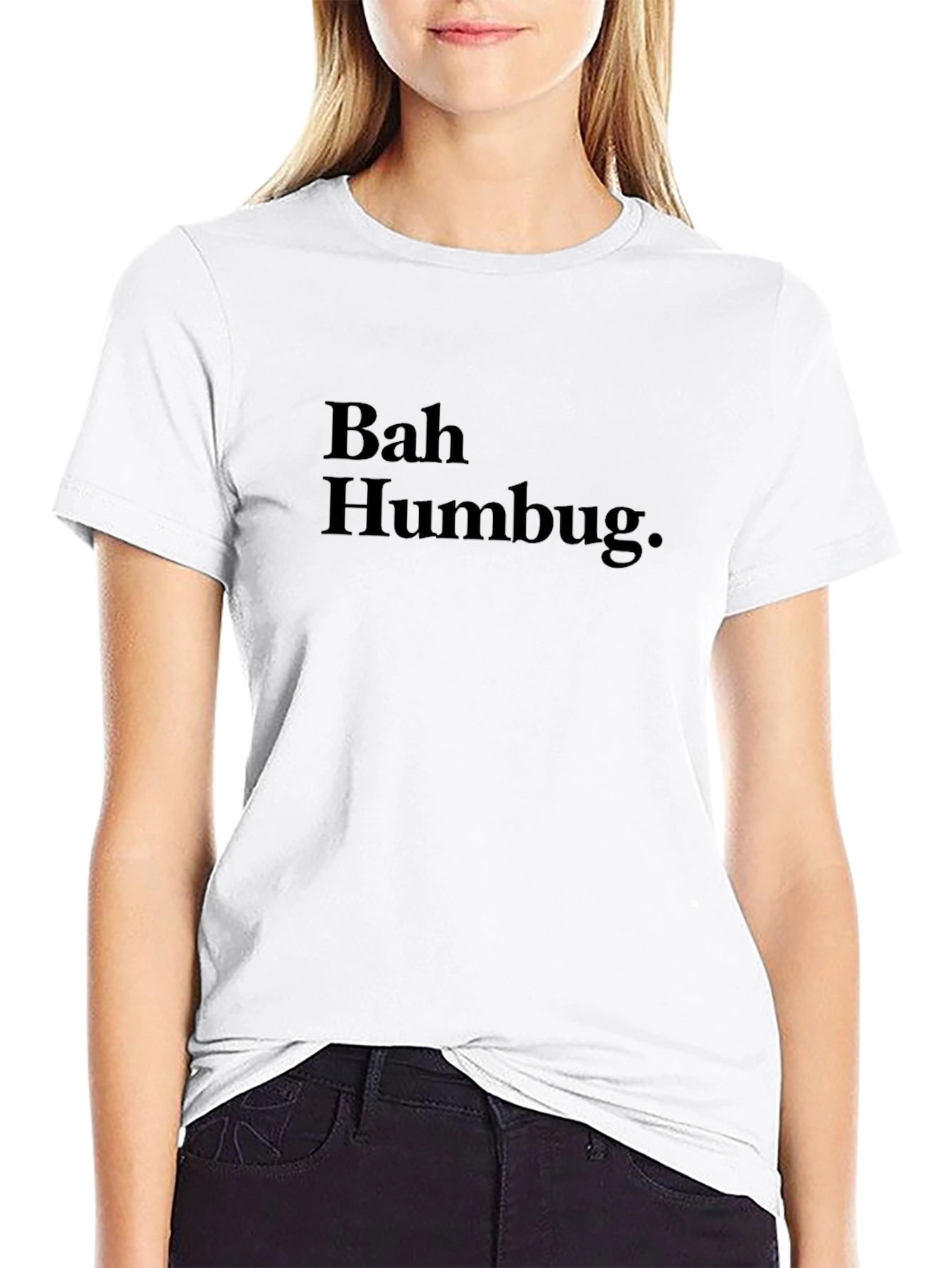 Bah Humbug Graphic T-Shirt - Anti-Christmas Humor