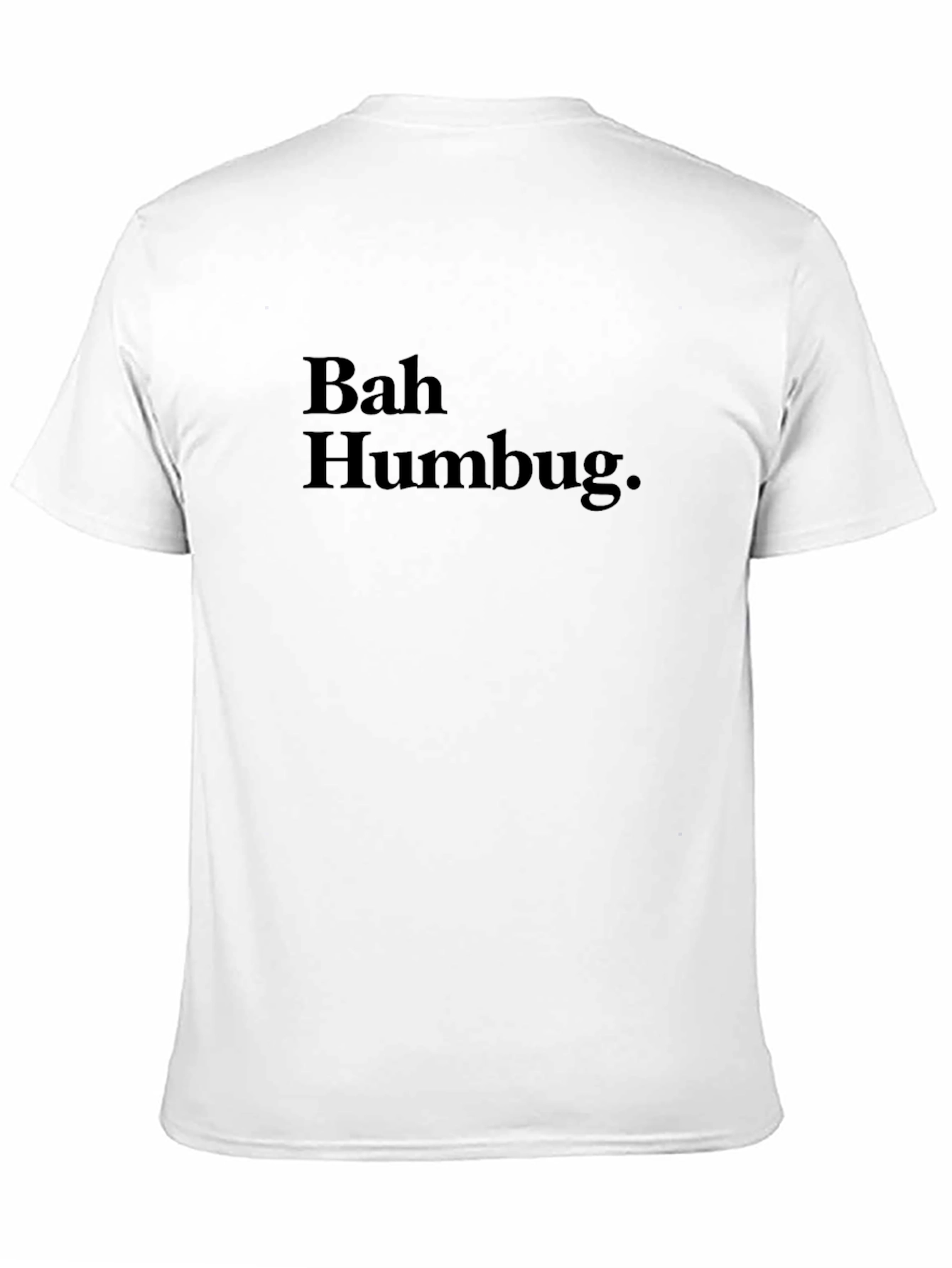 Bah Humbug Graphic T-Shirt - Anti-Christmas Humor