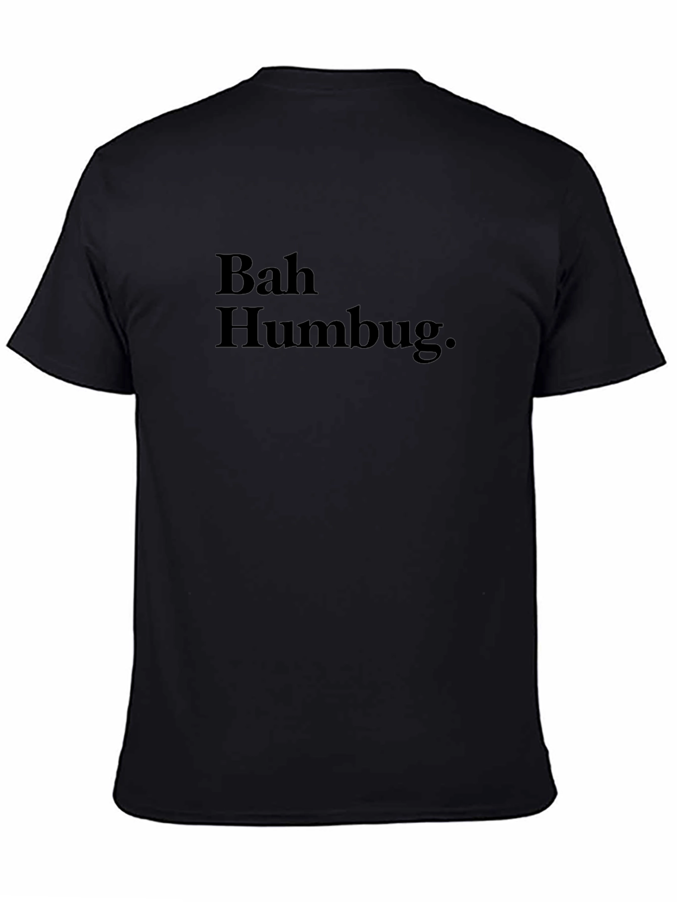 Bah Humbug Graphic T-Shirt - Anti-Christmas Humor