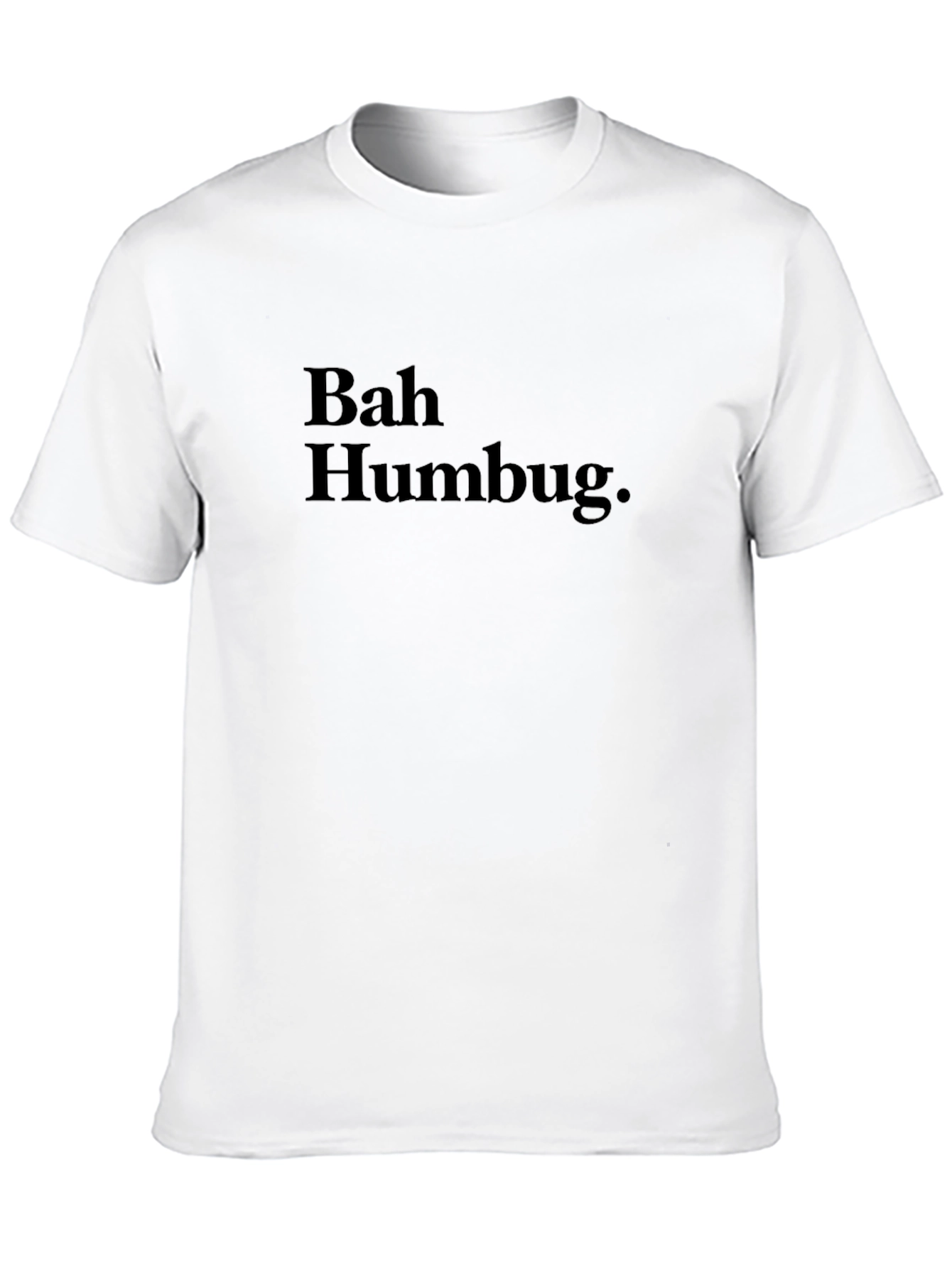 Bah Humbug Graphic T-Shirt - Anti-Christmas Humor