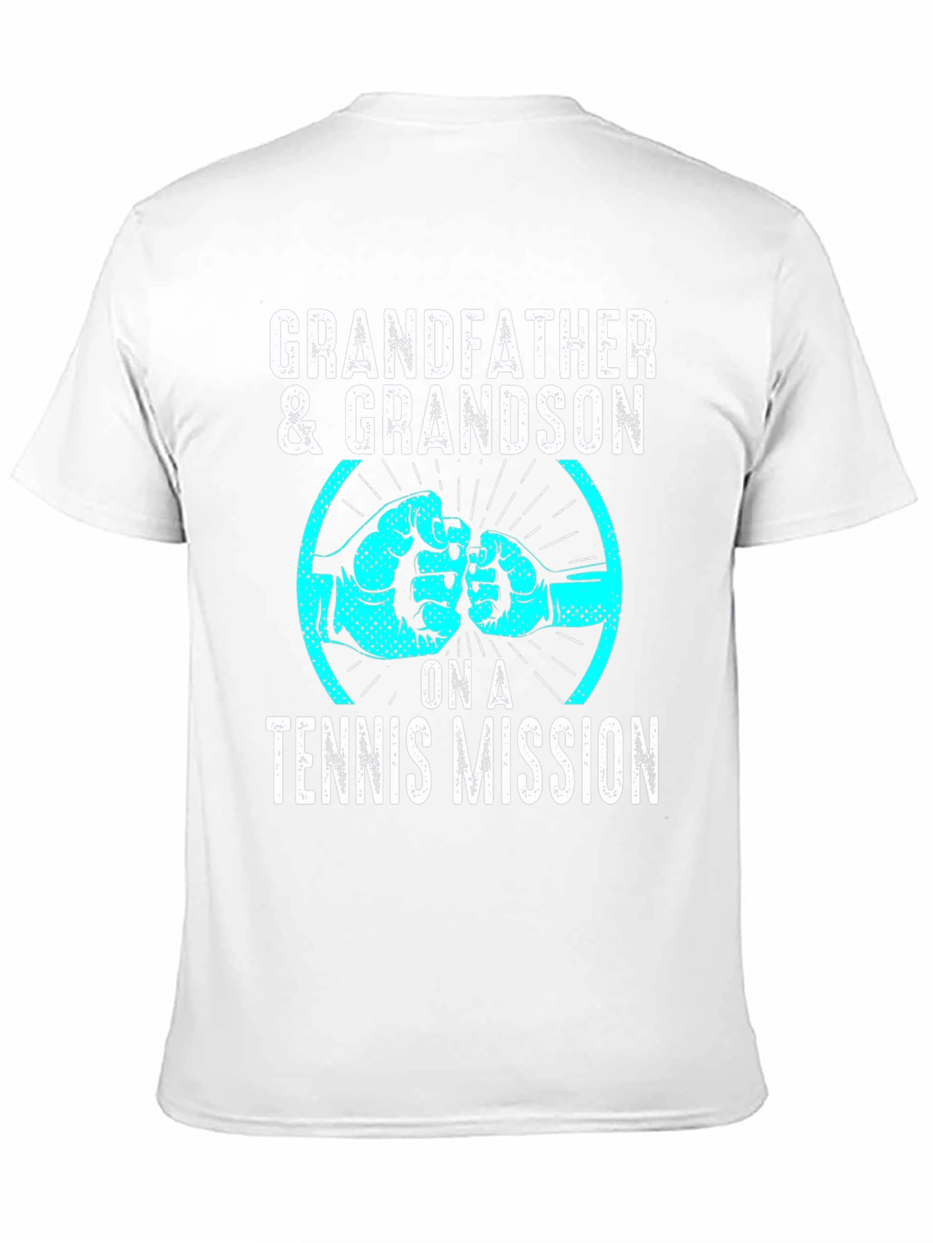 Grandfather & Grandson Tennis Mission T-Shirt