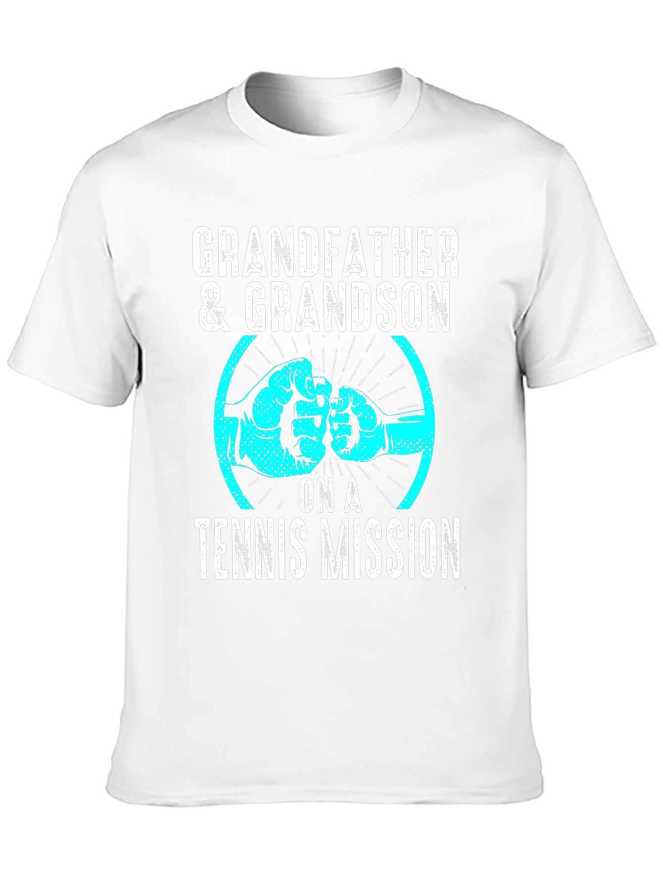 Grandfather & Grandson Tennis Mission T-Shirt