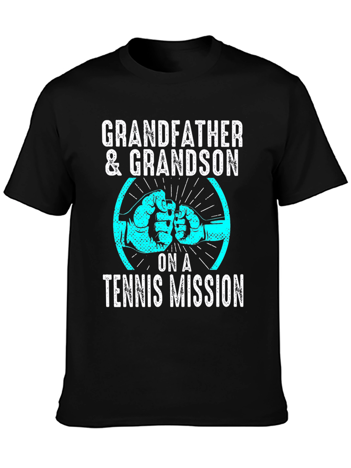 Grandfather & Grandson Tennis Mission T-Shirt
