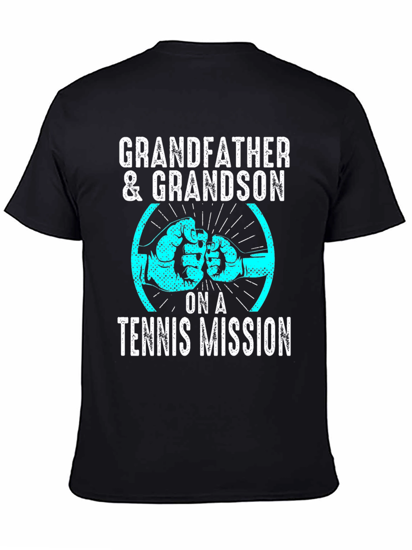 Grandfather & Grandson Tennis Mission T-Shirt