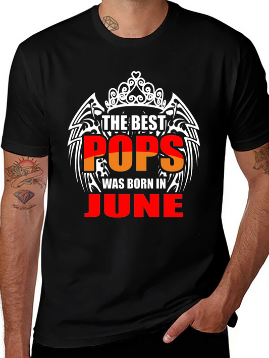 The Best Pops Born in June T-Shirt