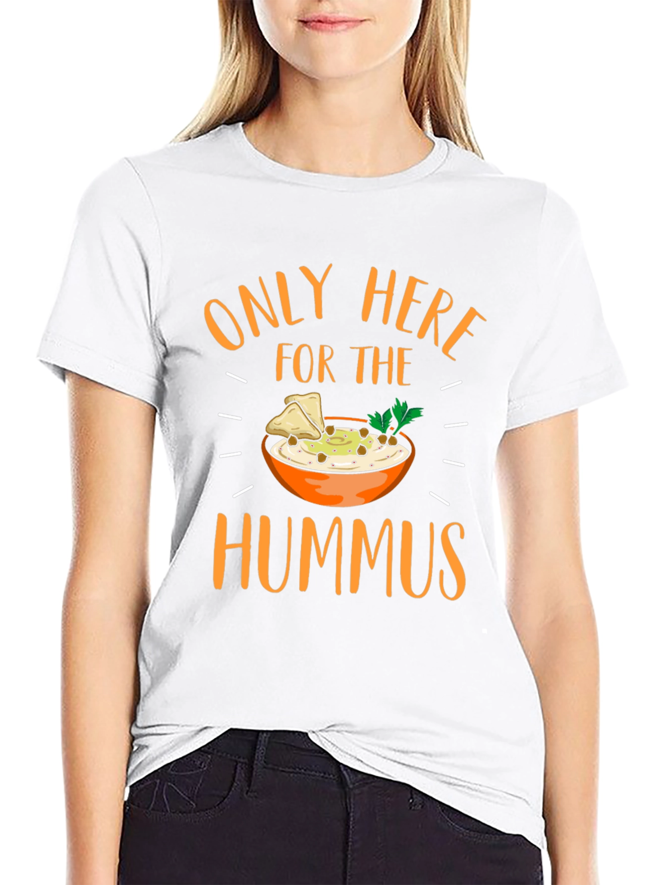 Hummus Lover T-Shirt - Funny Foodie Tee