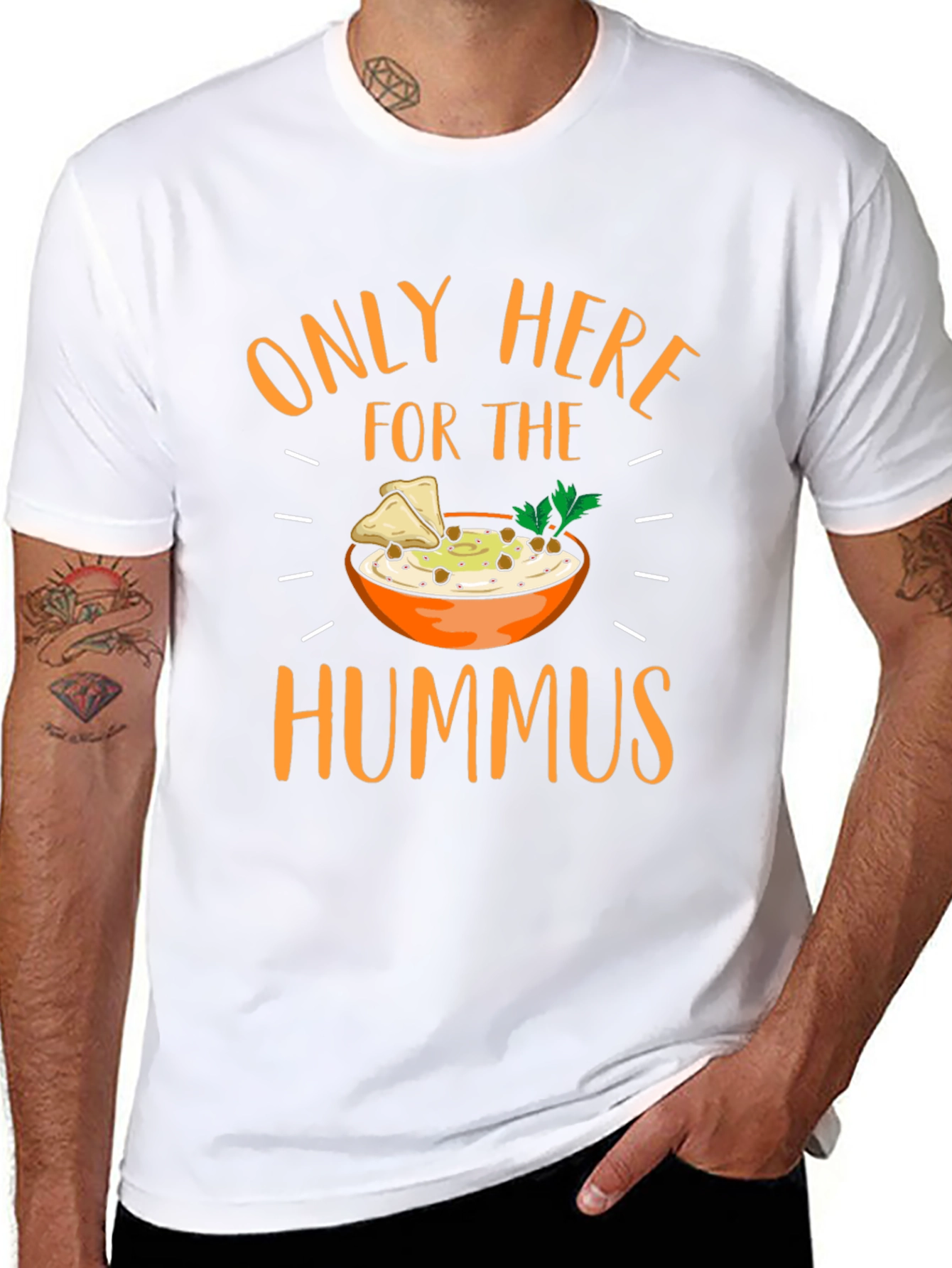 Hummus Lover T-Shirt - Funny Foodie Tee
