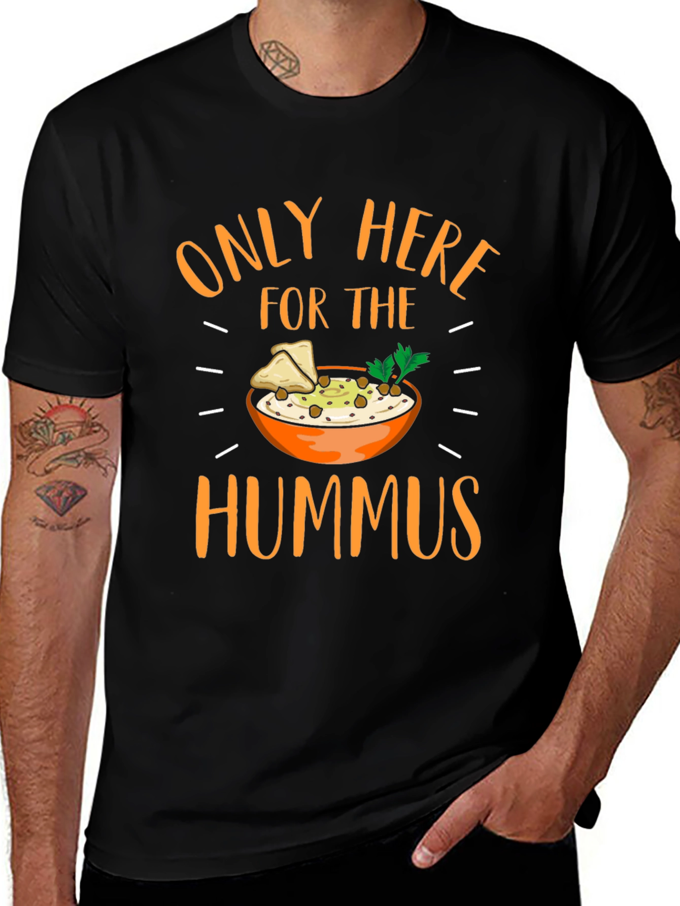 Hummus Lover T-Shirt - Funny Foodie Tee