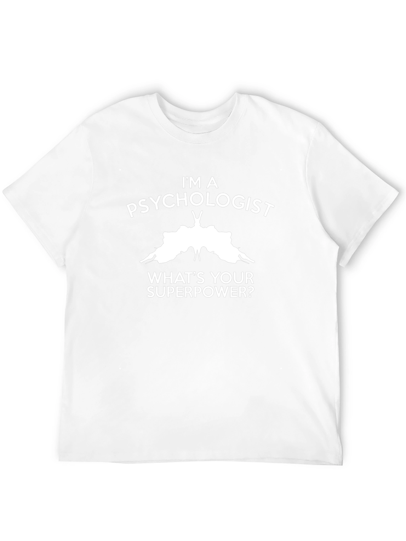 Psychologist Superpower Black Graphic Tee
