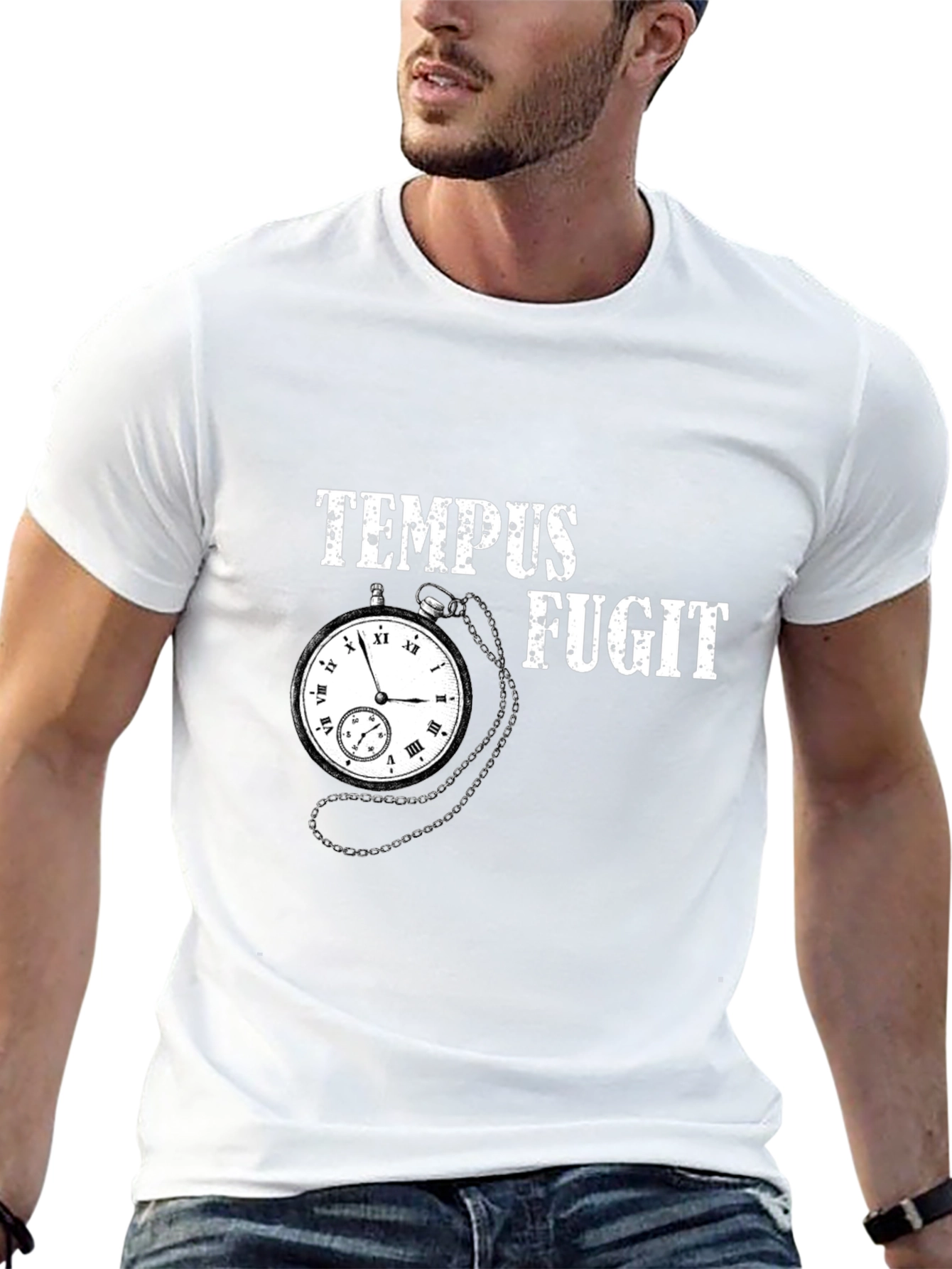 Tempus Fugit Graphic Tee - Time Flies T-Shirt