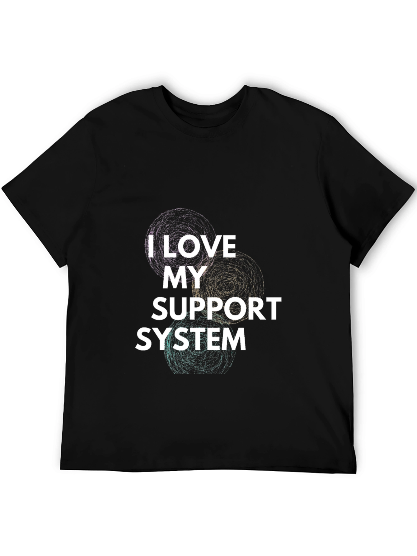 I Love My Support System Graphic Tee